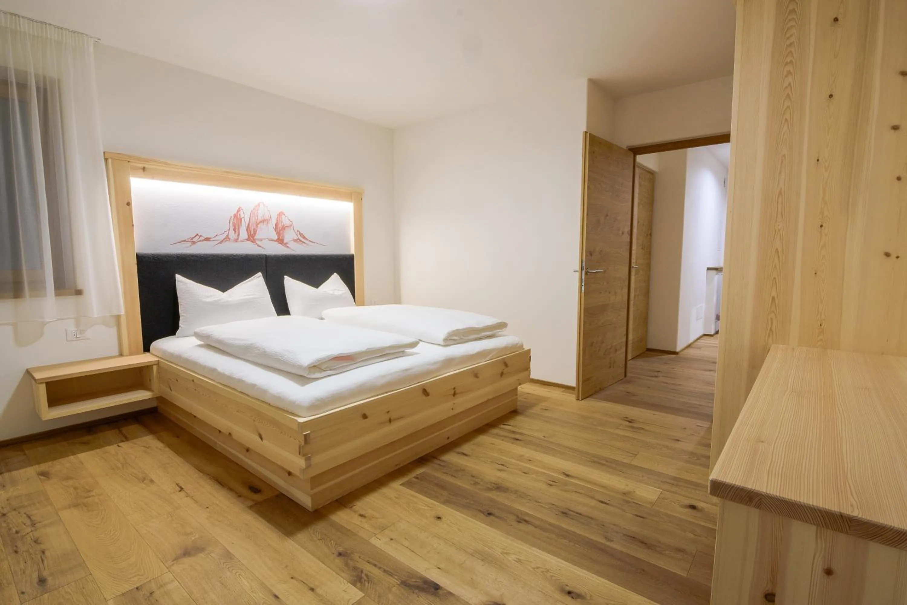 Photo of the whole room, Bed in Residence Stefansdorf