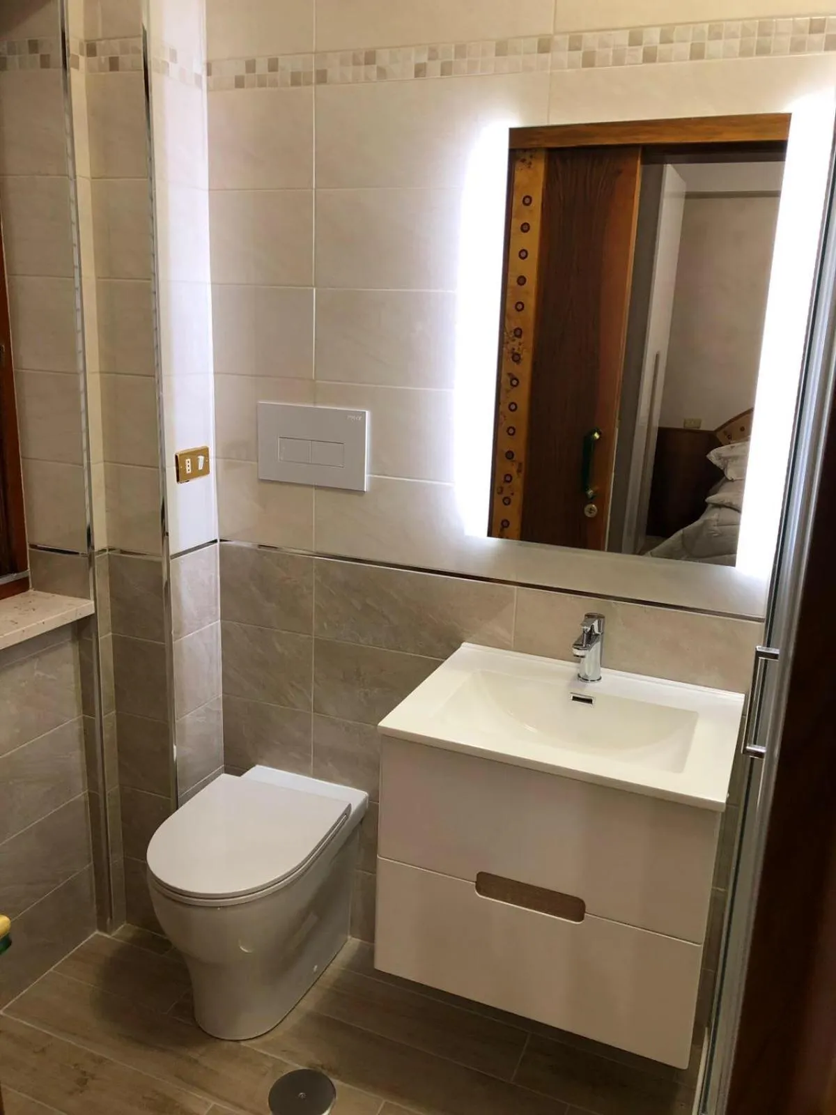 Bathroom in B&B IL CAVALIERE