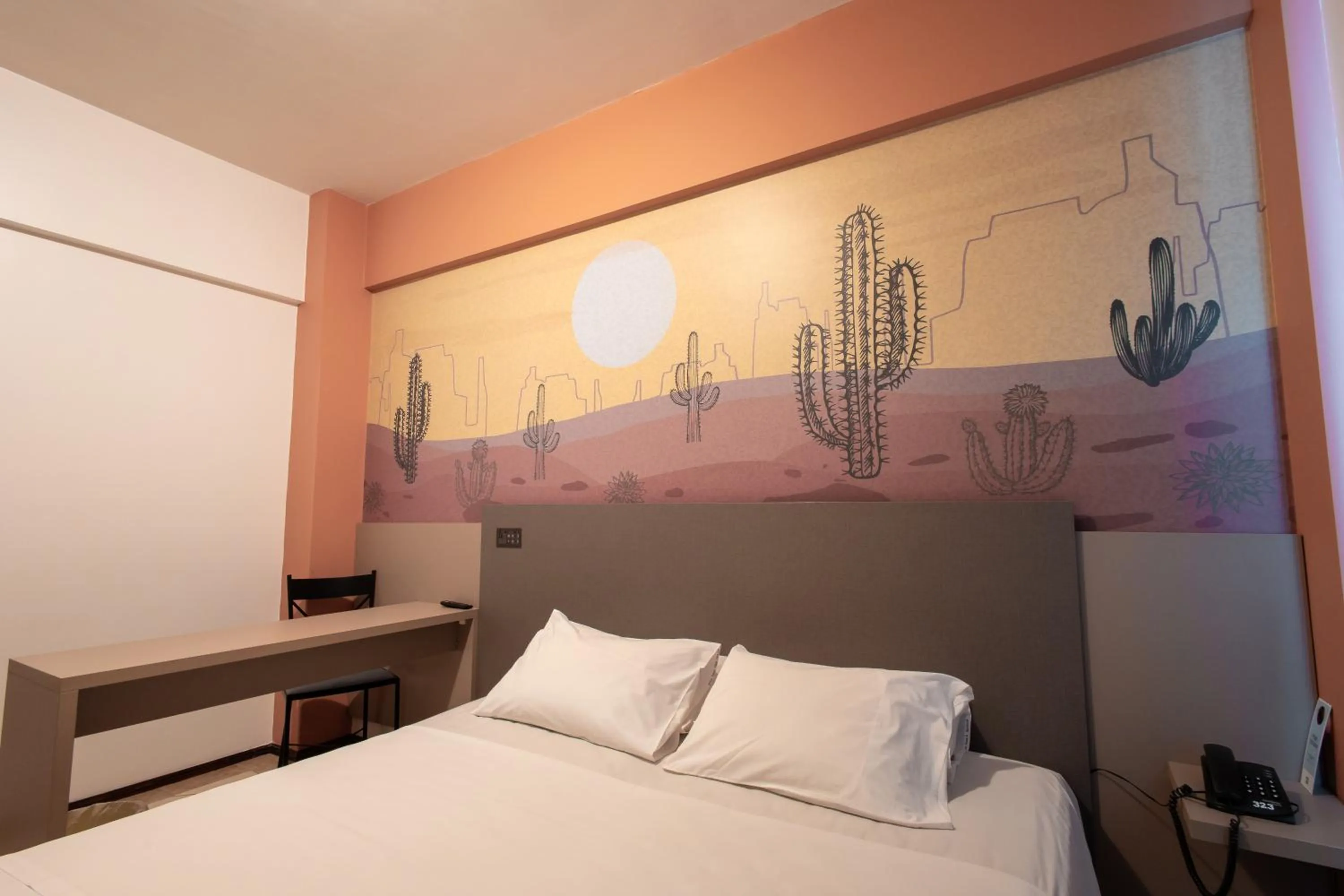 Bedroom, Bed in ibis Styles Presidente Prudente Portal D'Oeste