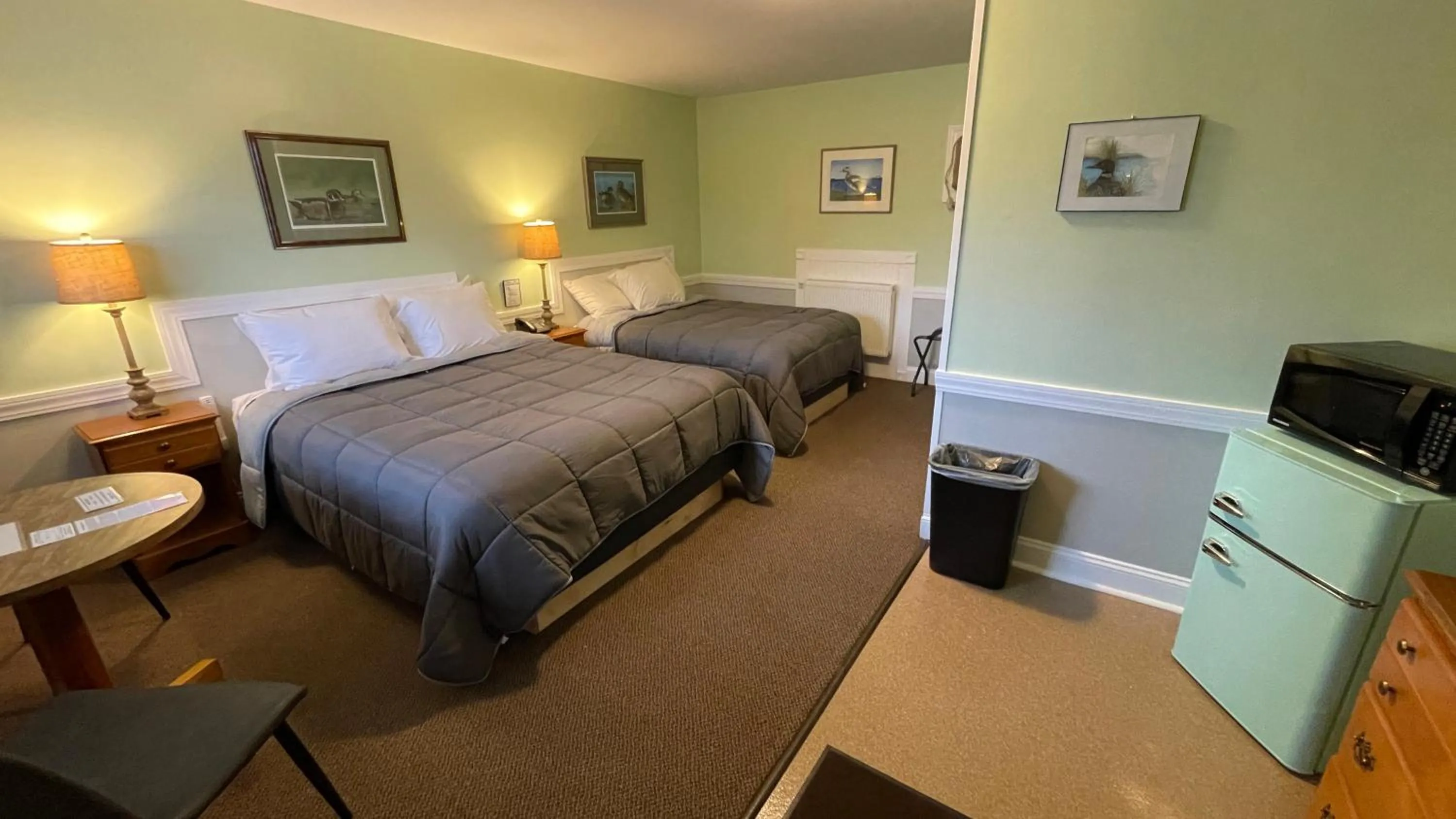 Bed in Bucksport Inn