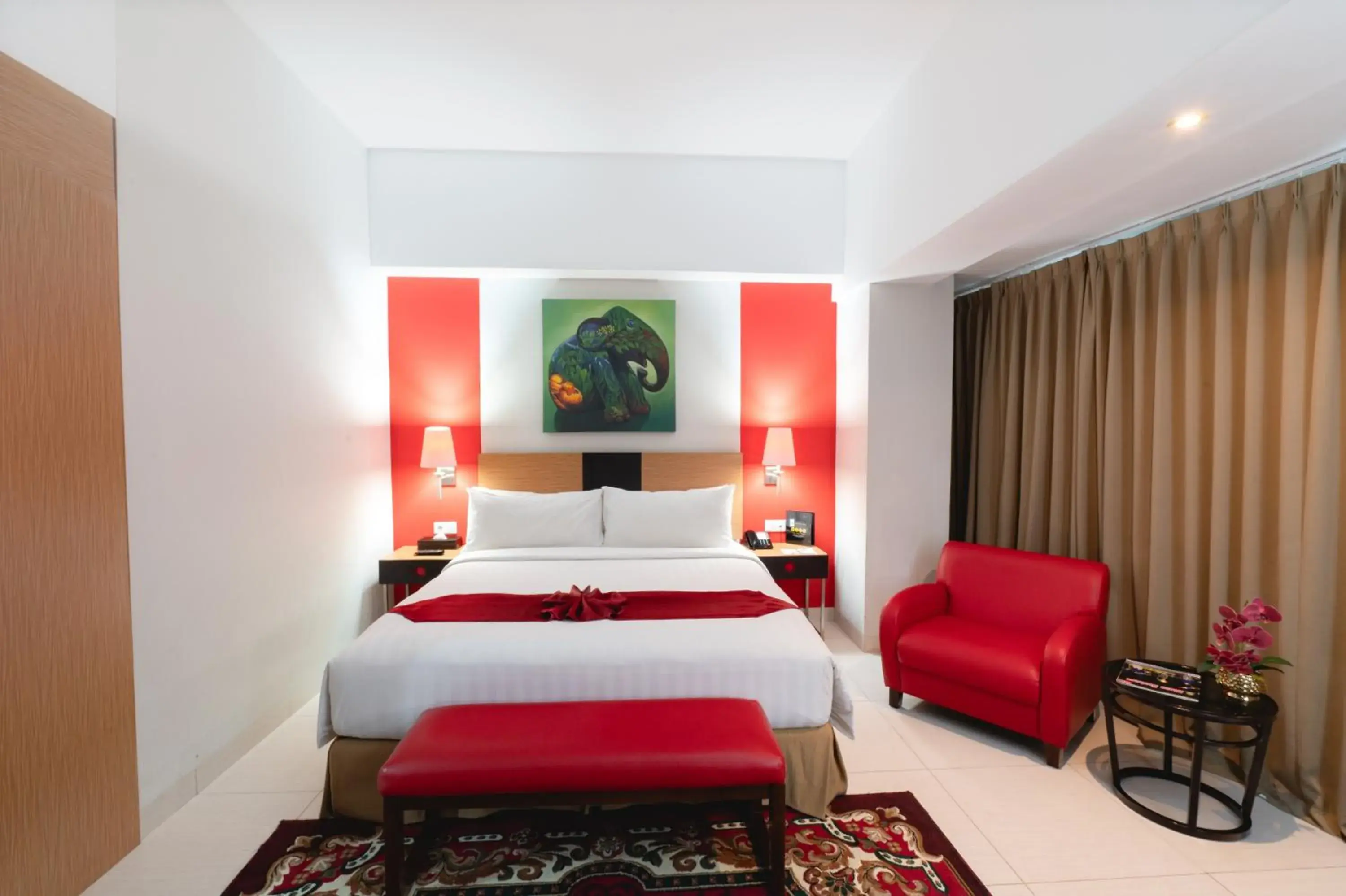 Bed in Atrium Premiere Hotel Yogyakarta Ambarukmo Bed in Atrium Premiere Hotel Yogyakarta Ambarukmo