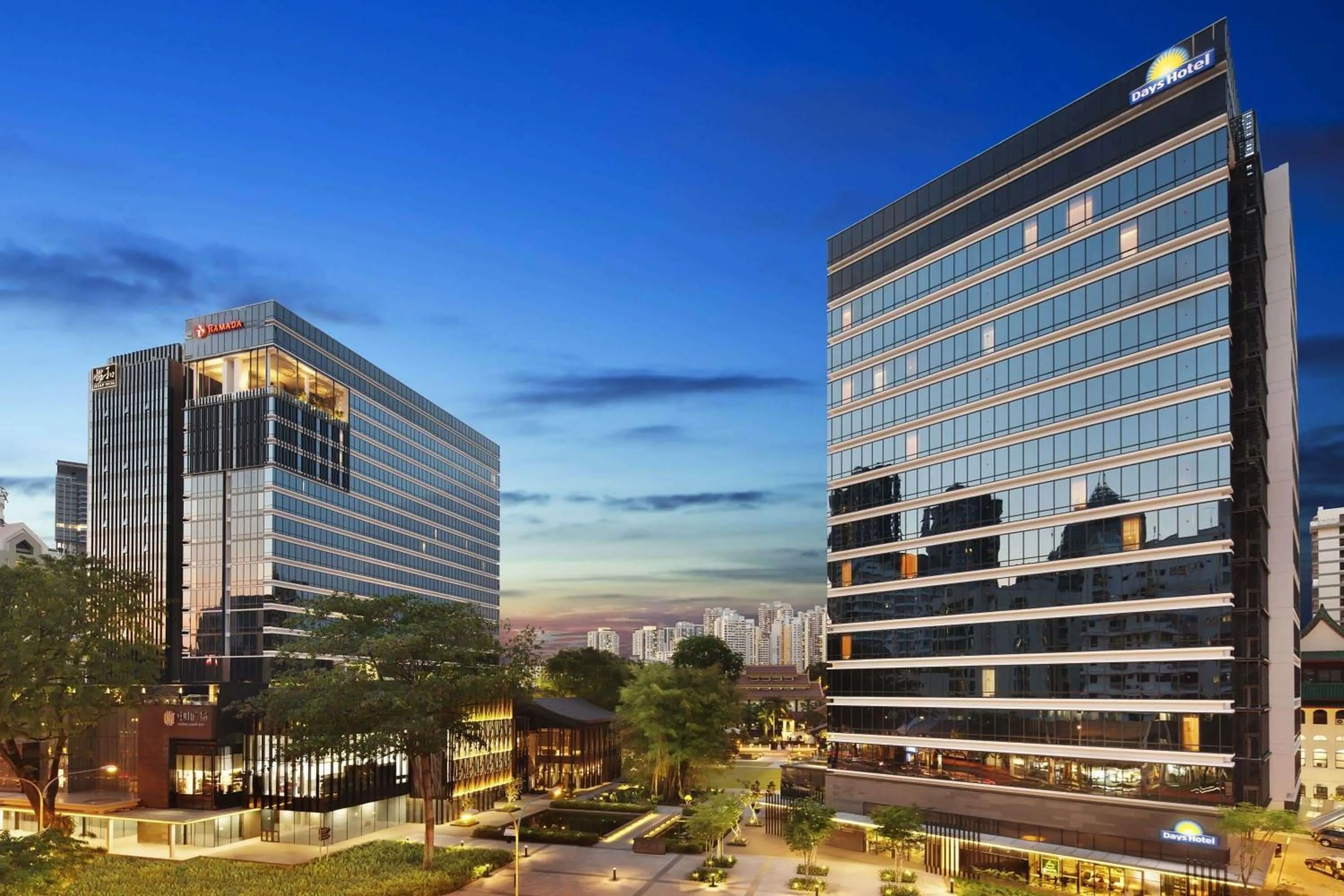 Property Building in Days Hotel by Wyndham Singapore at Zhongshan Park
