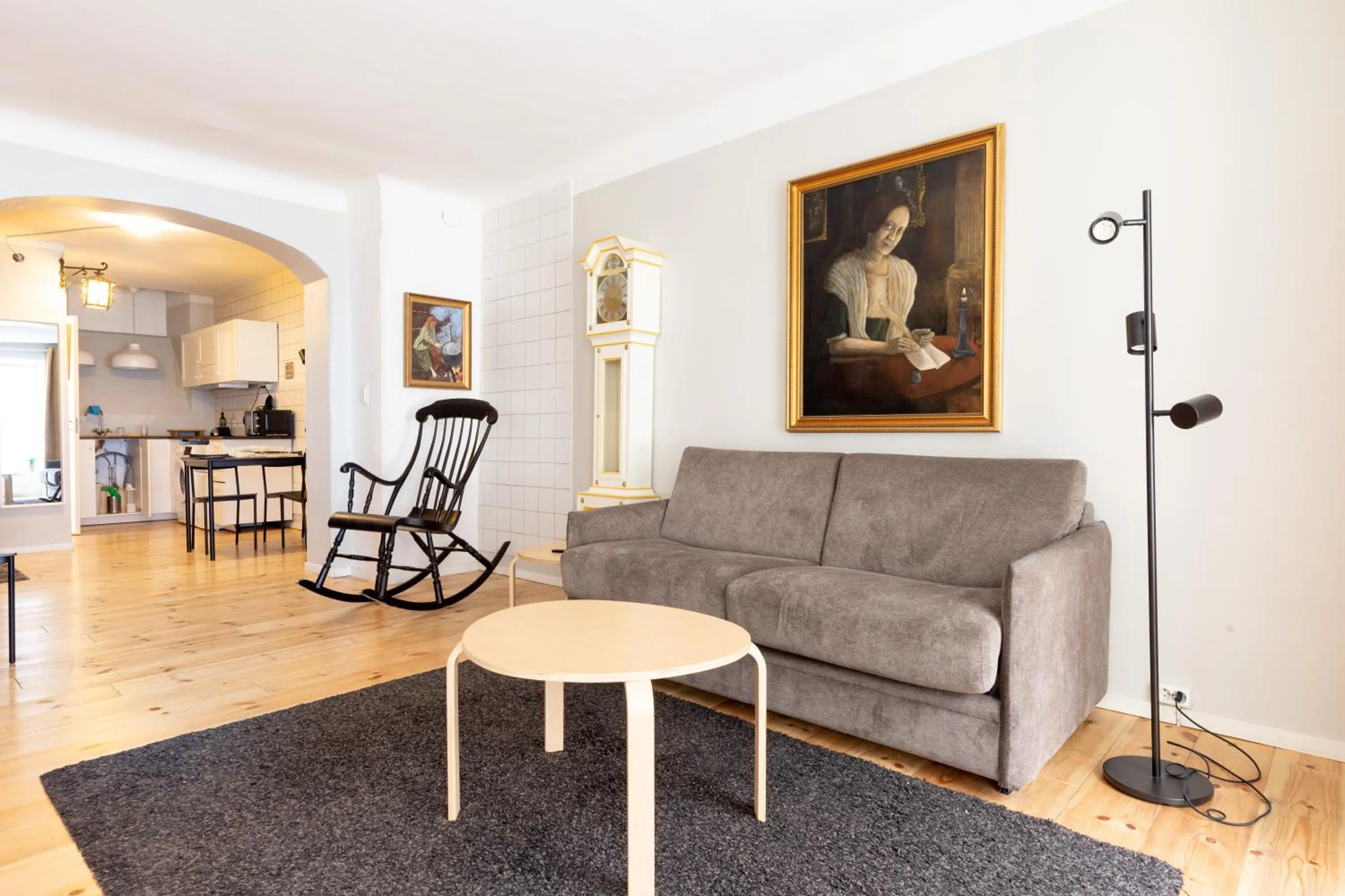 Seating area in ApartDirect Gamla Stan