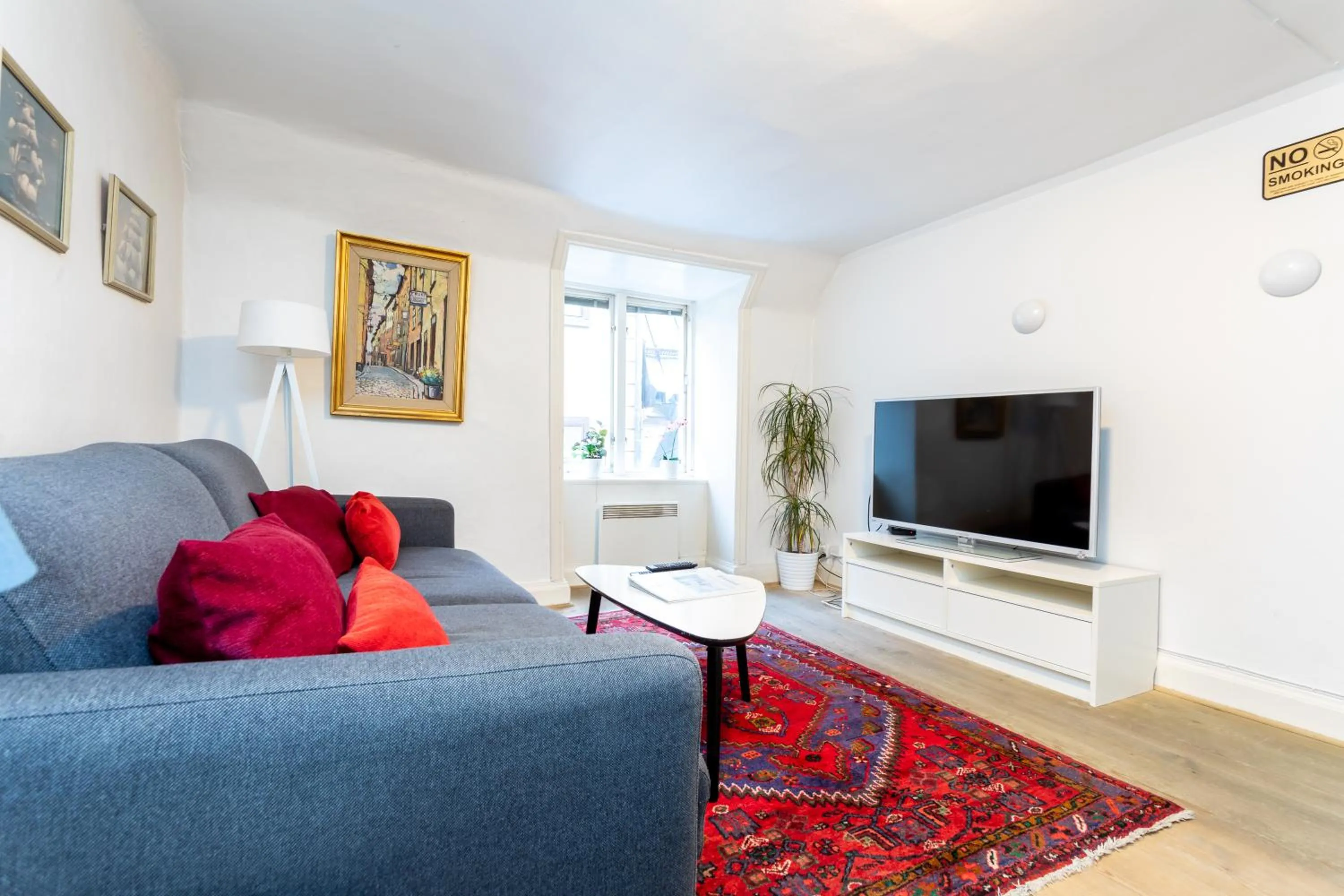 Living room in ApartDirect Gamla Stan