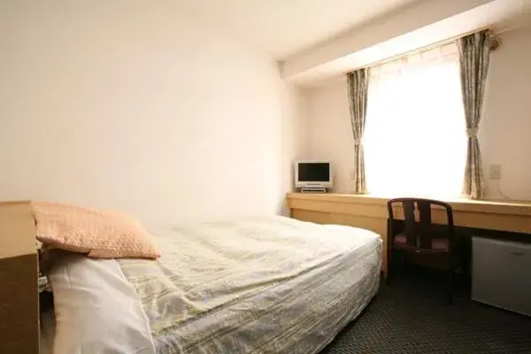 Bed in Nagano Plaza Hotel Bed in Nagano Plaza Hotel