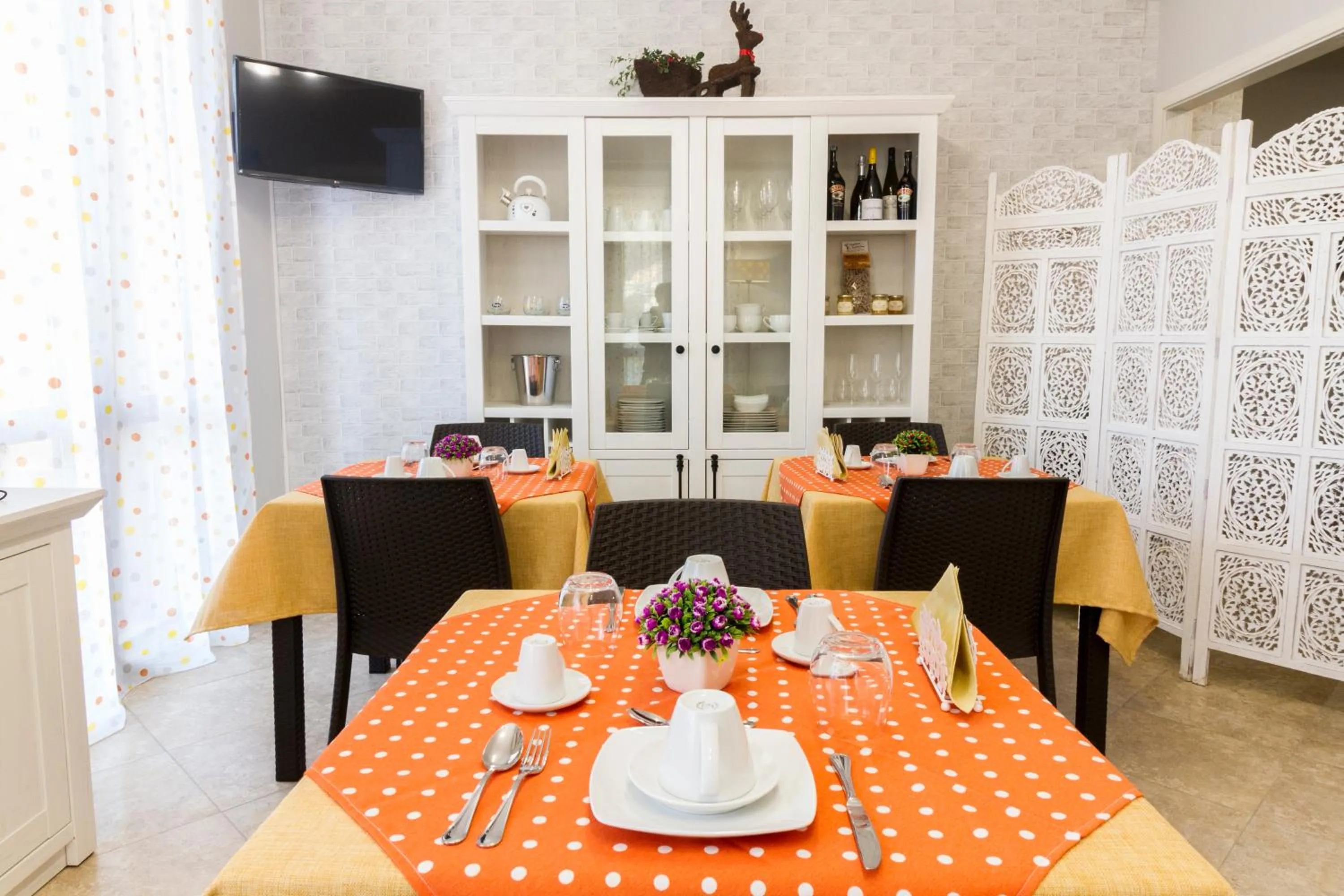 Seating area in A casa di Simona