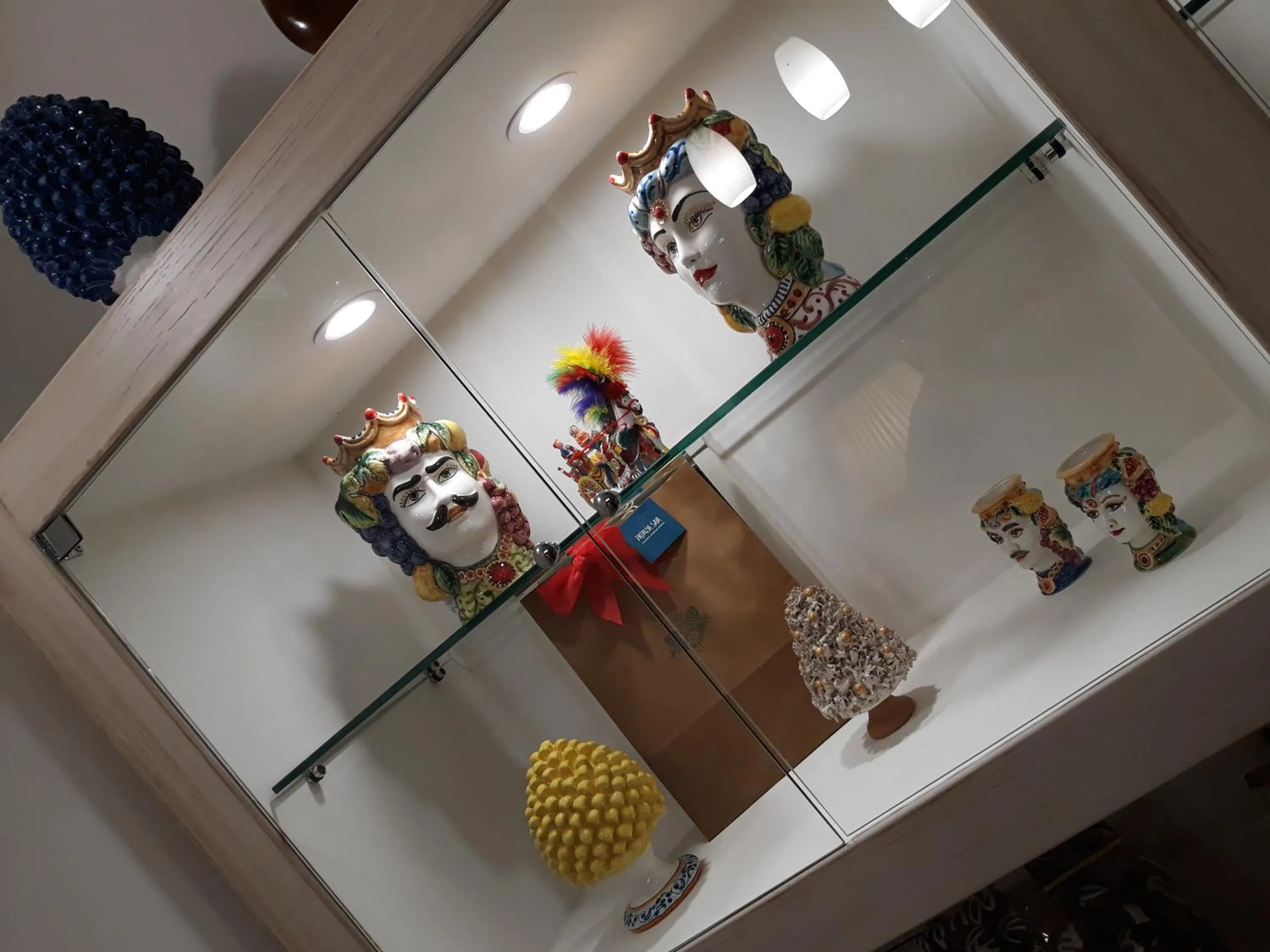 Lobby or reception in A casa di Simona