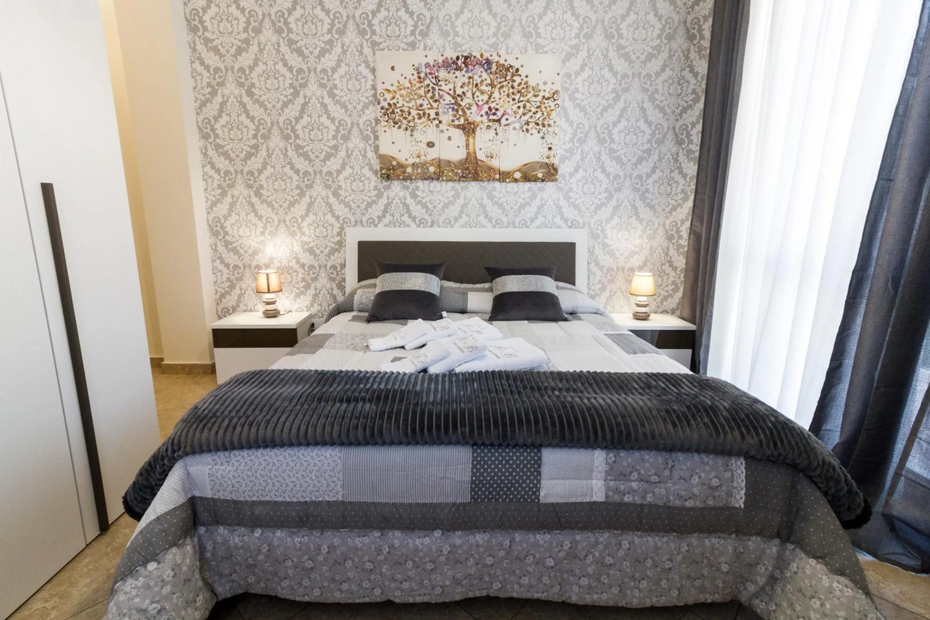 Bedroom, Bed in A casa di Simona