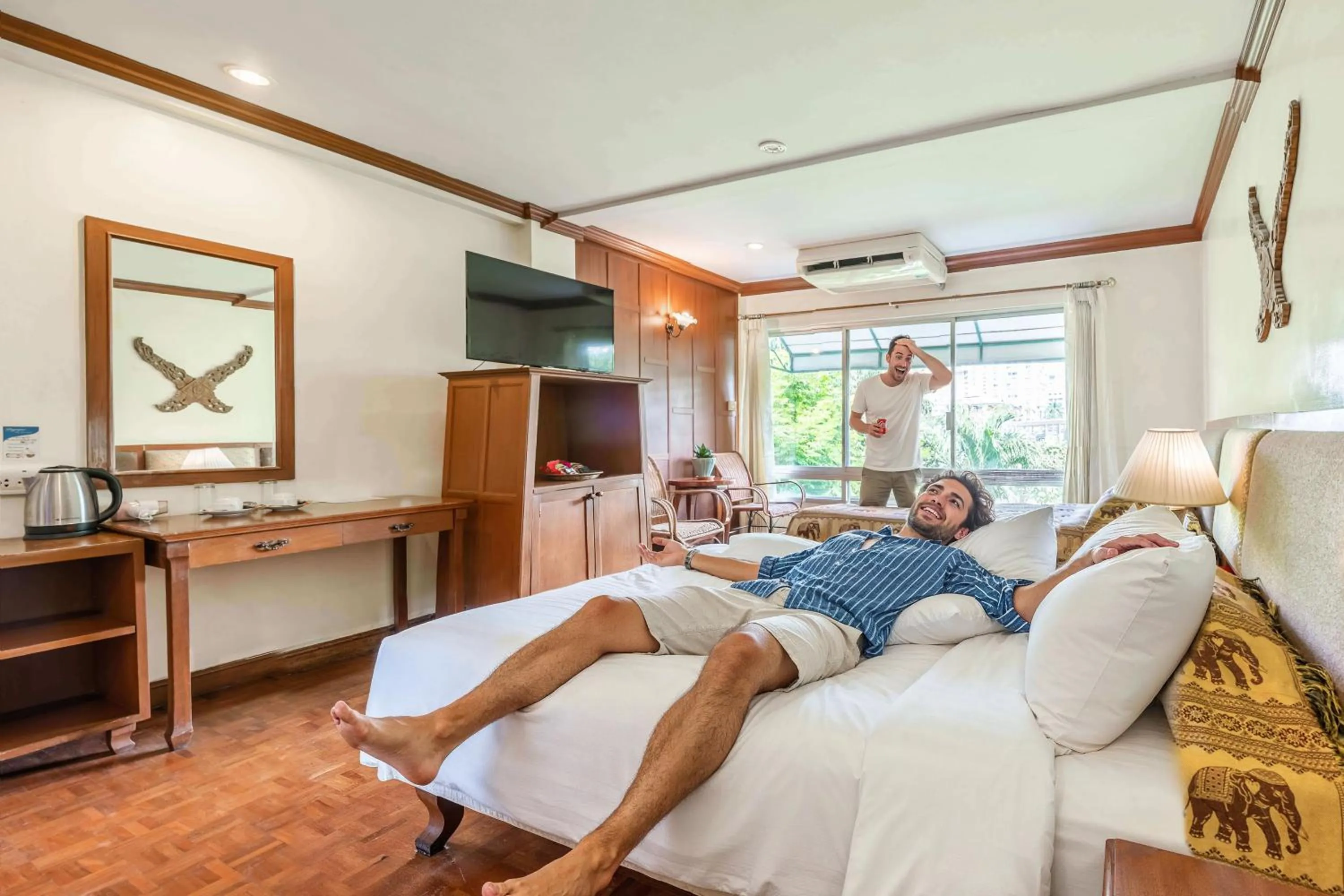 Bed in Royal Ivory Sukhumvit Nana