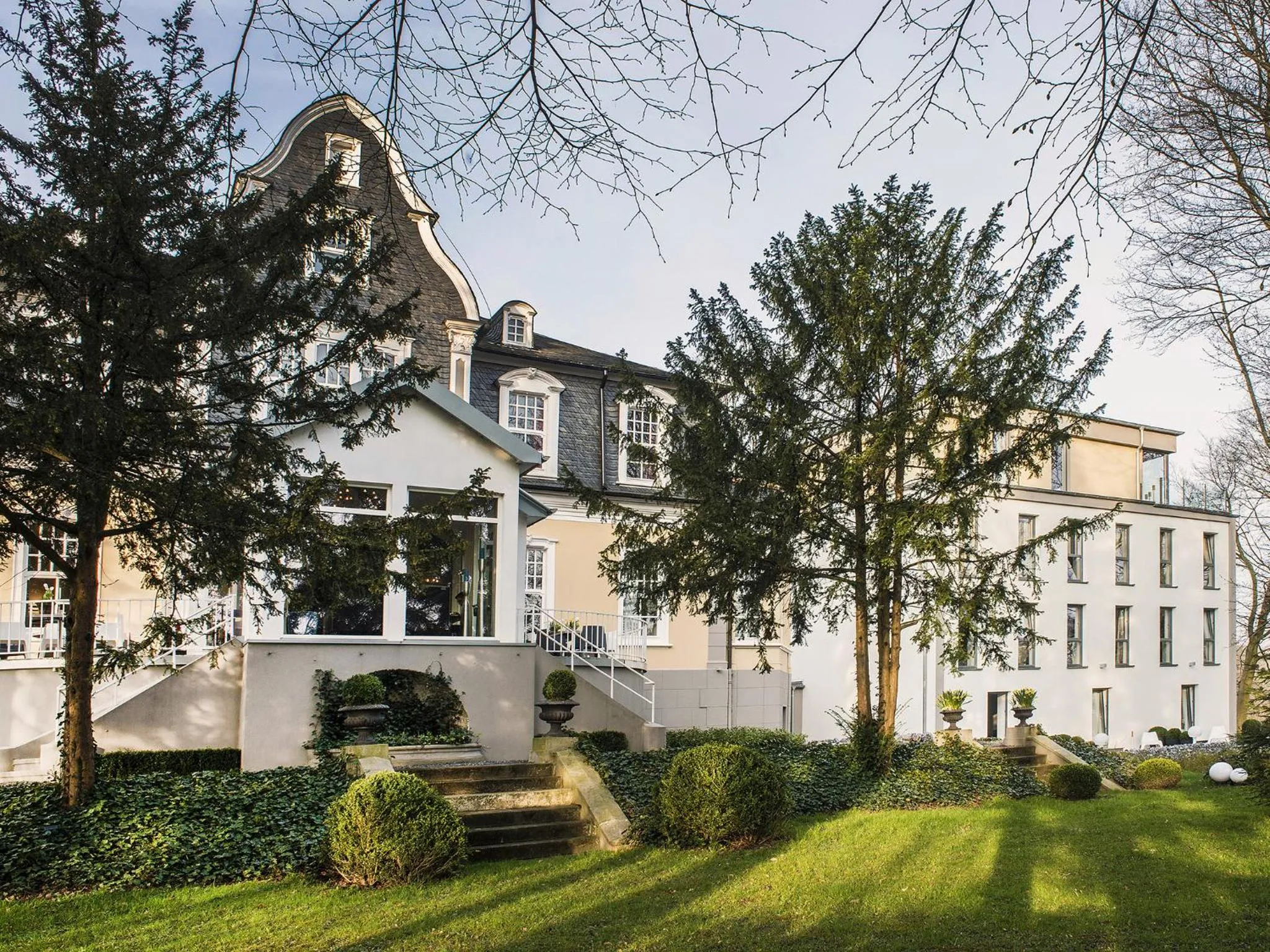 Property building in Park Villa Hotel