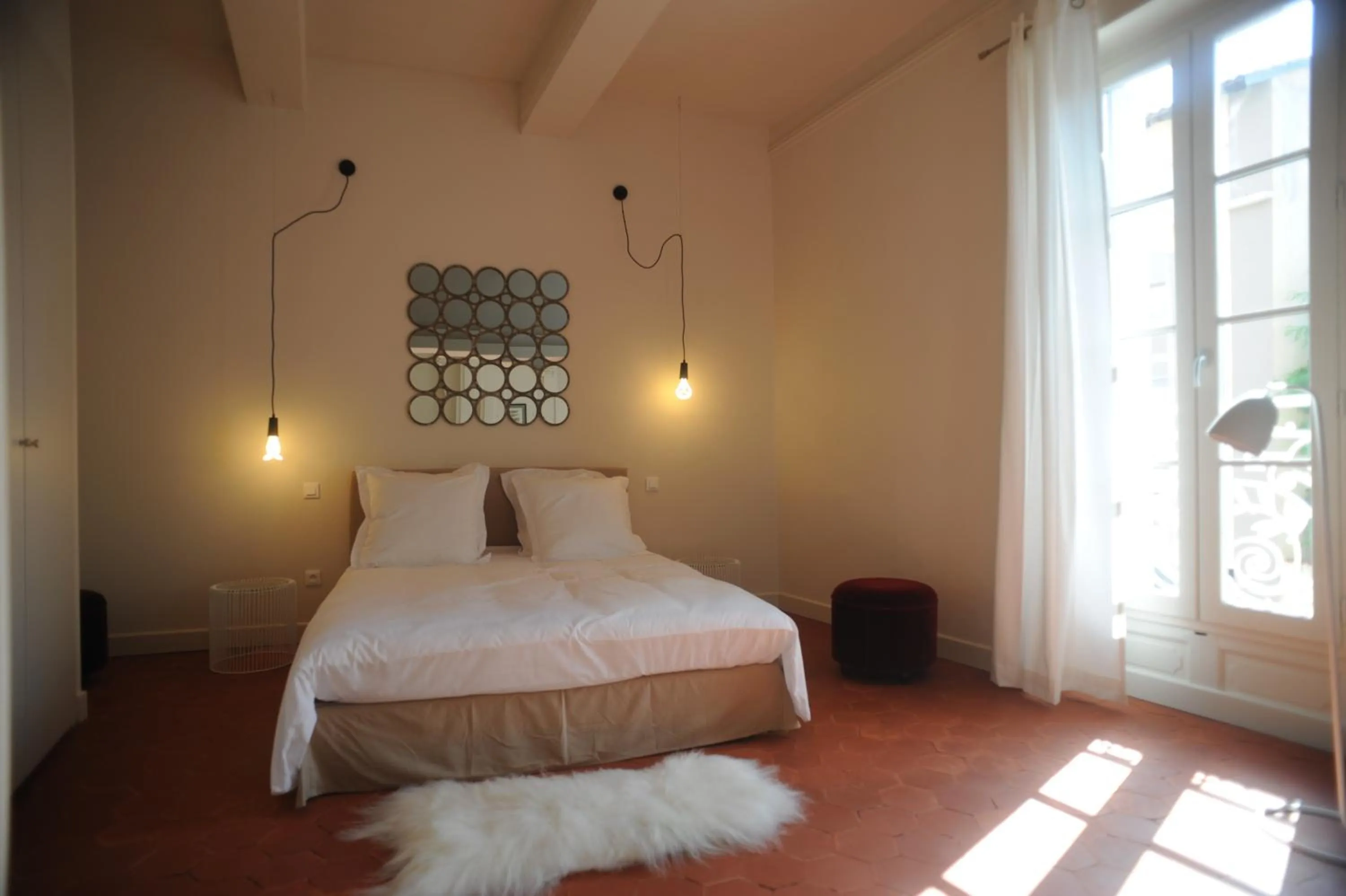 Bed in Les Chambres d'Andrea