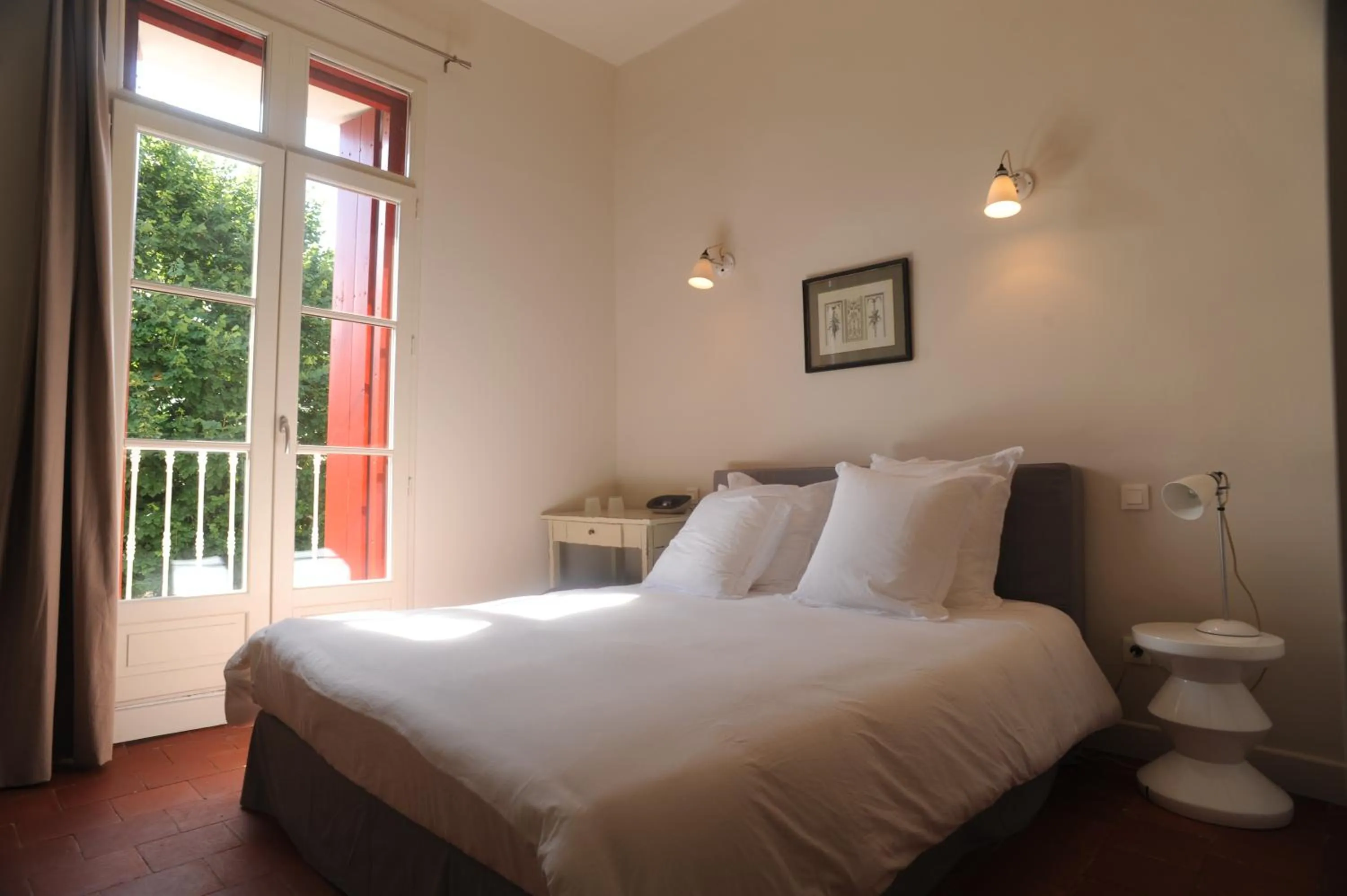 Bed in Les Chambres d'Andrea