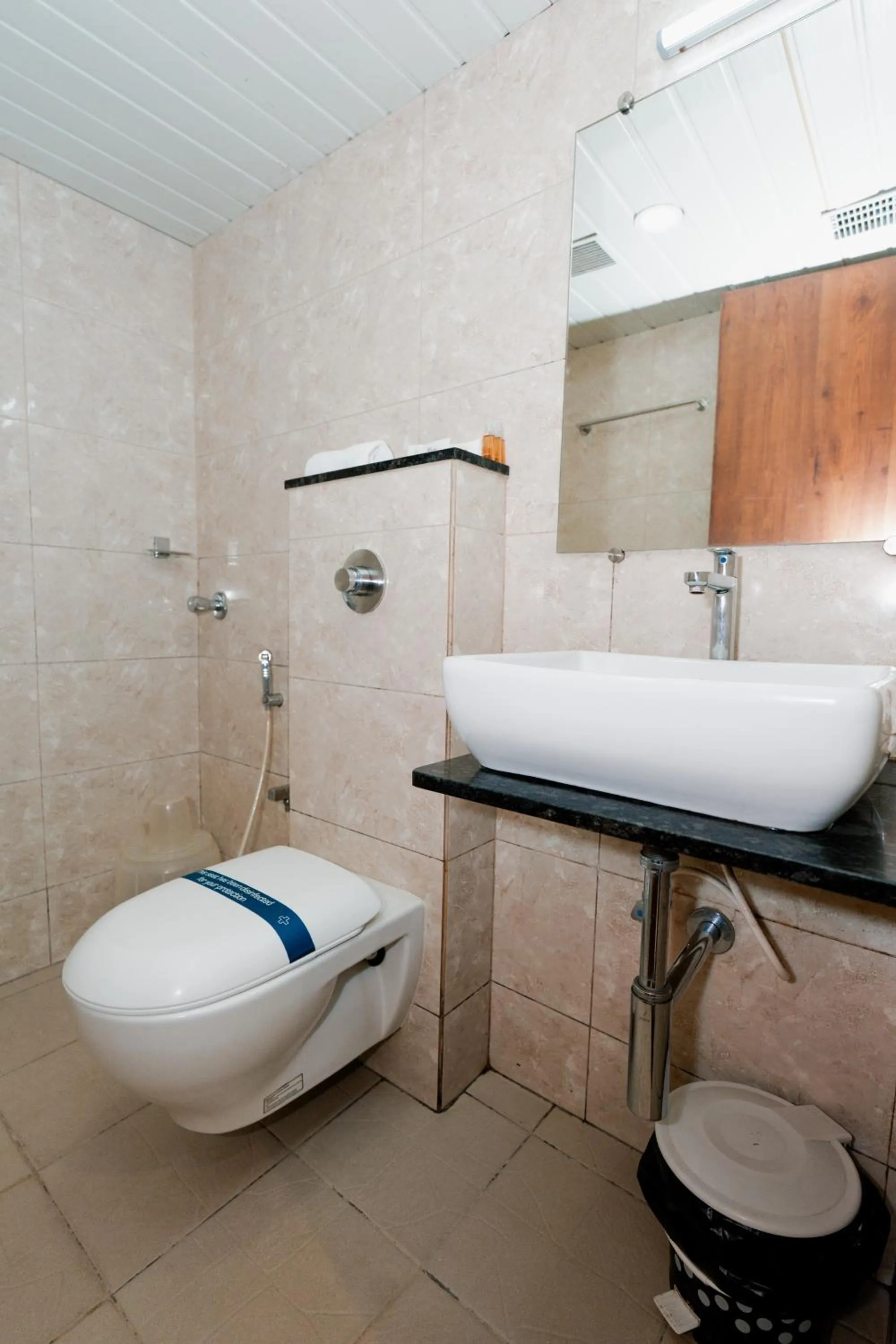 Bathroom in Hotel Karuna Residency