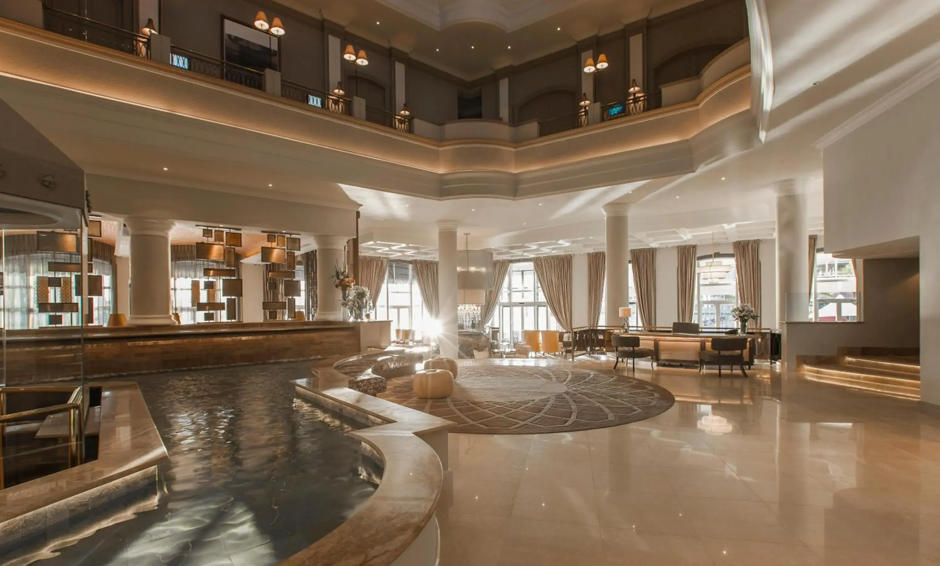 Lobby or reception in Labourdonnais Waterfront Hotel Lobby or reception in Labourdonnais Waterfront Hotel