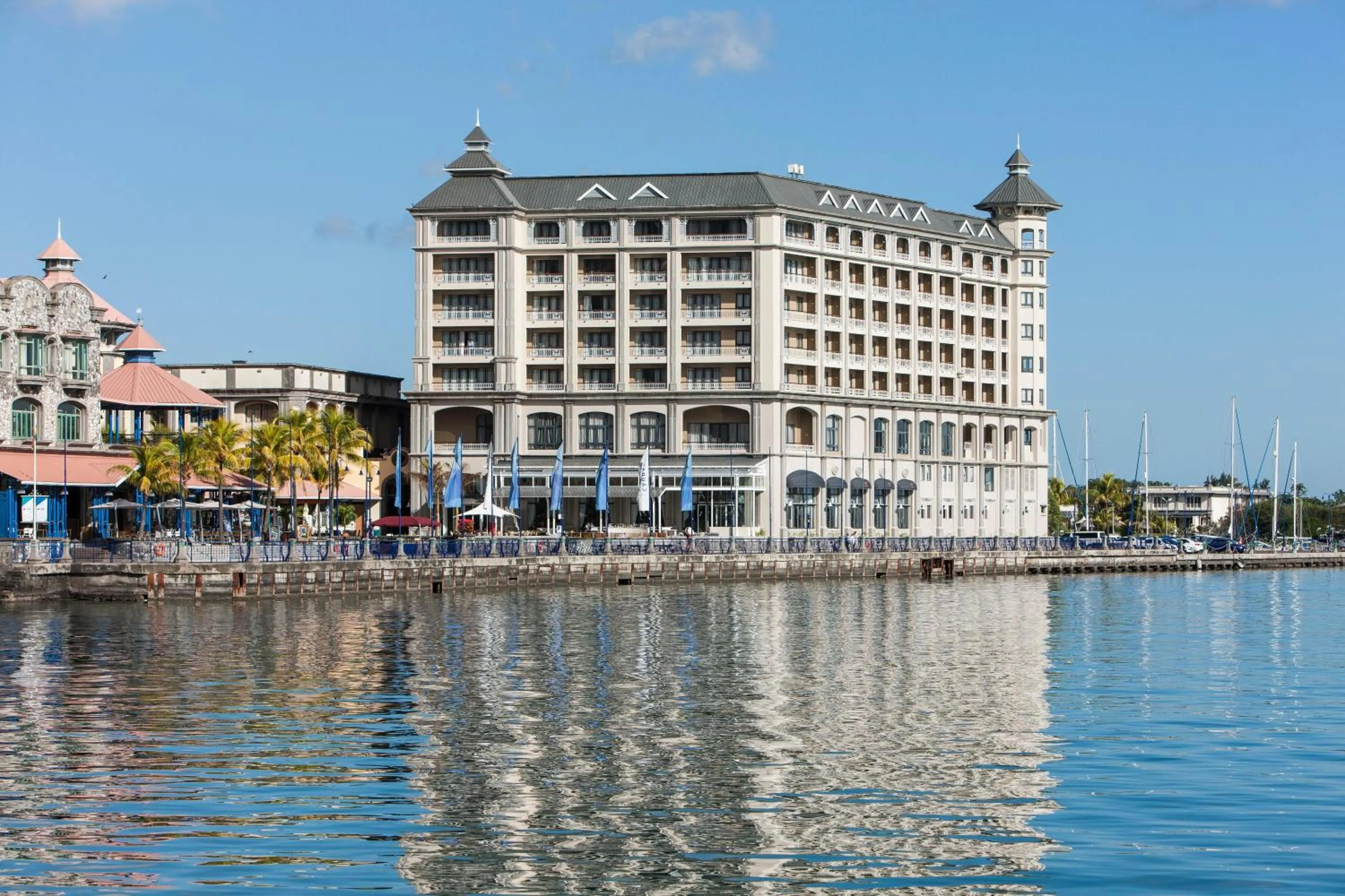 Property building in Labourdonnais Waterfront Hotel