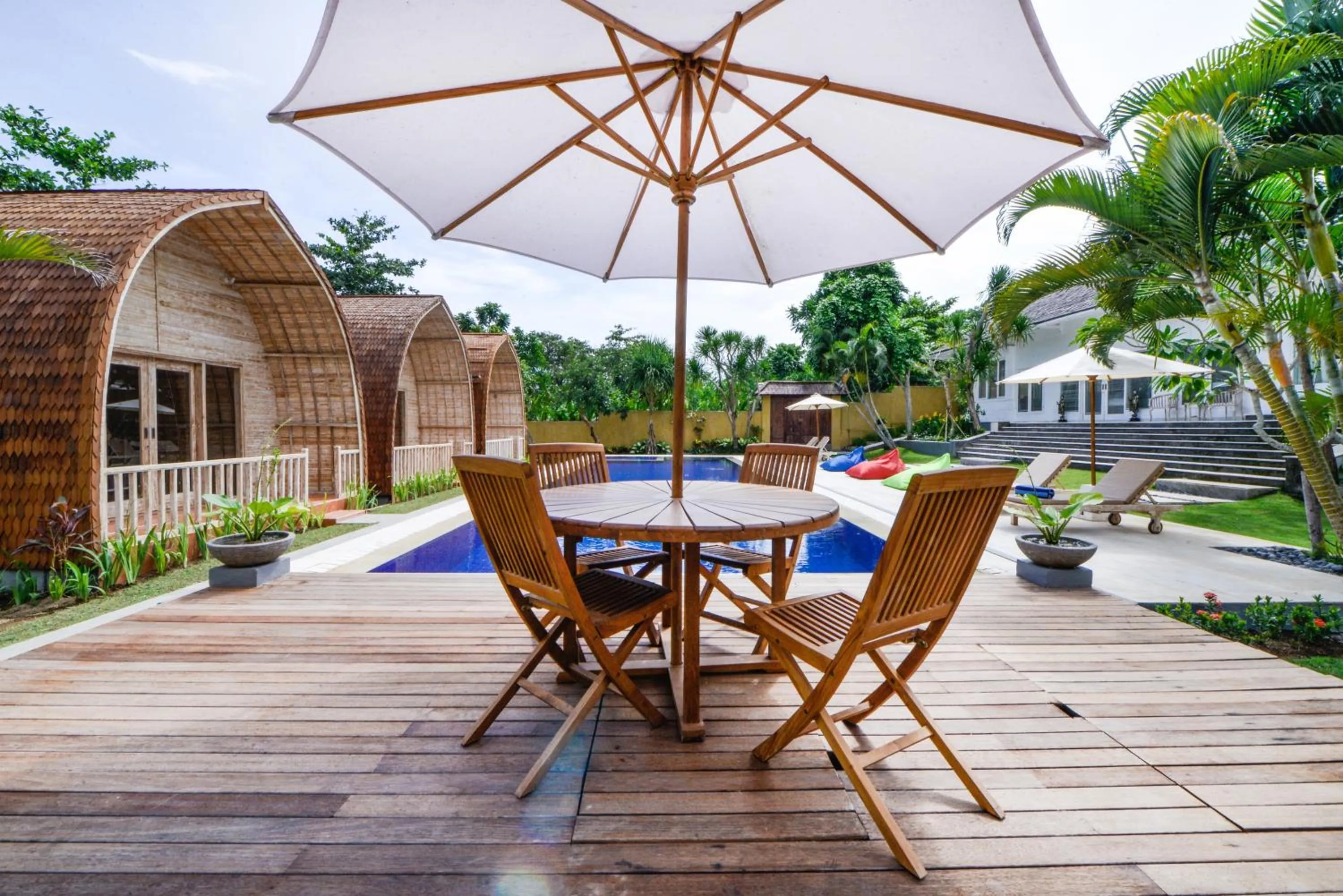 Garden in Villa Del Mar Canggu by Kanaya Hospitality