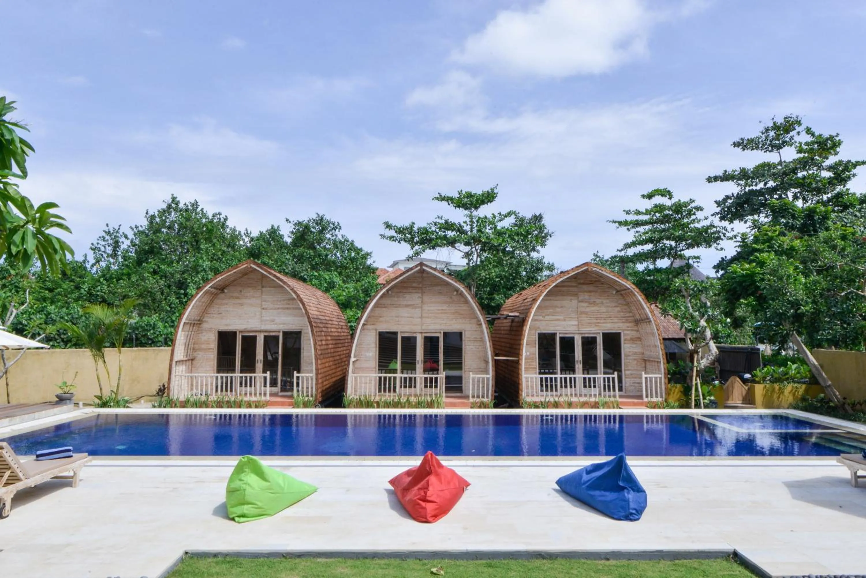 Garden in Villa Del Mar Canggu by Kanaya Hospitality