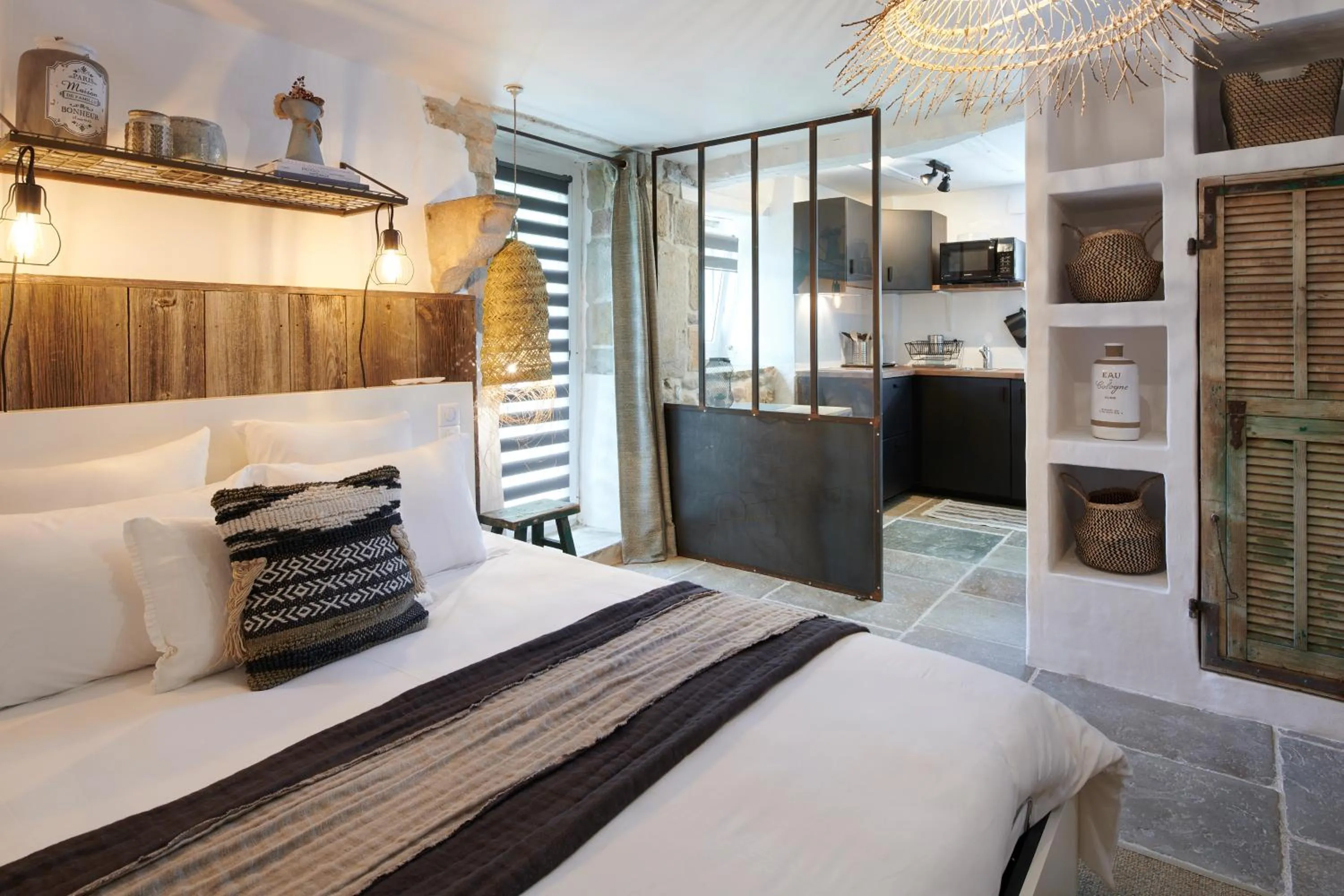 Bedroom, Bed in Ferme Elhorga