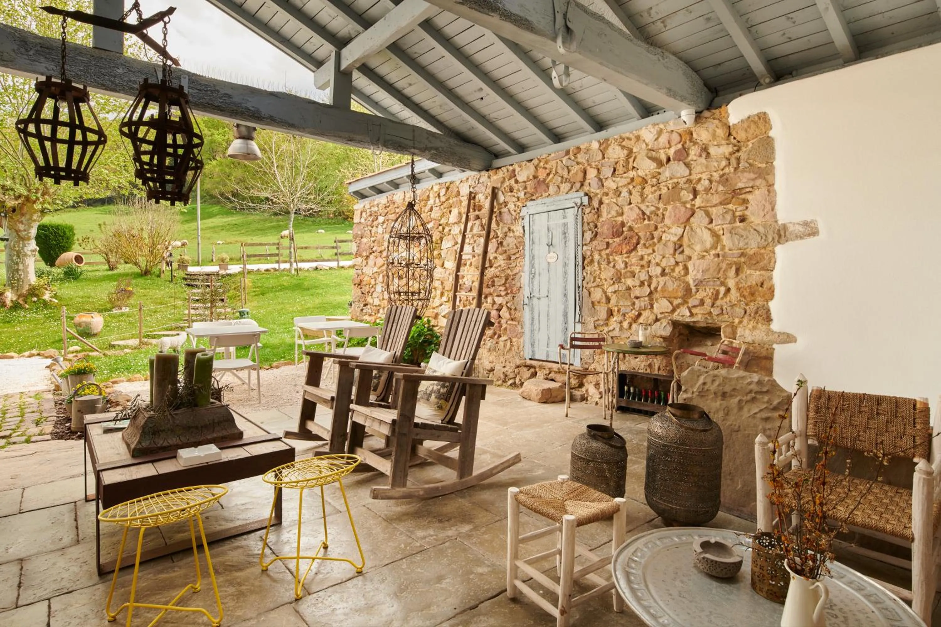 Patio in Ferme Elhorga