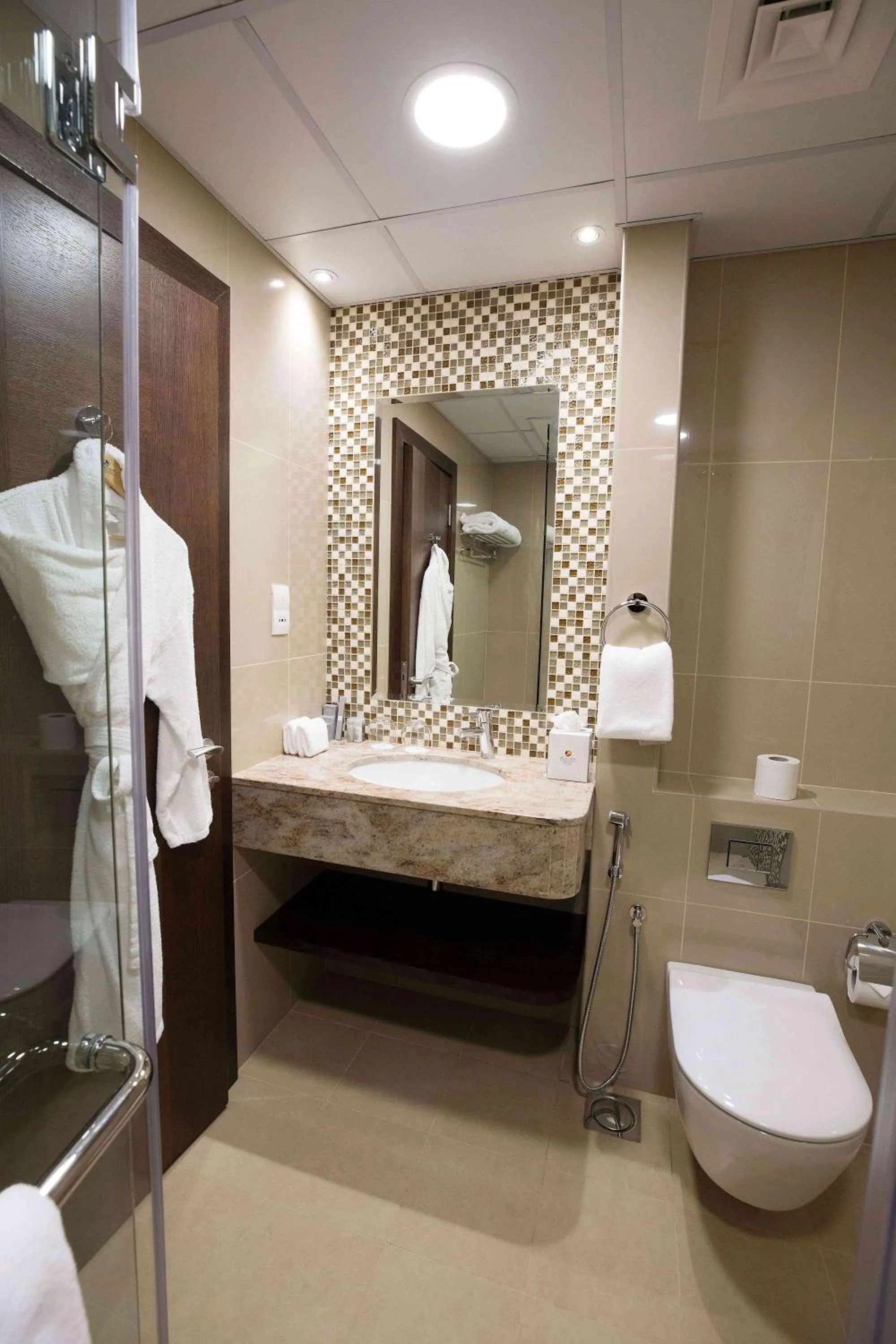 Toilet in Gulf Executive Hotel & Residence Juffair