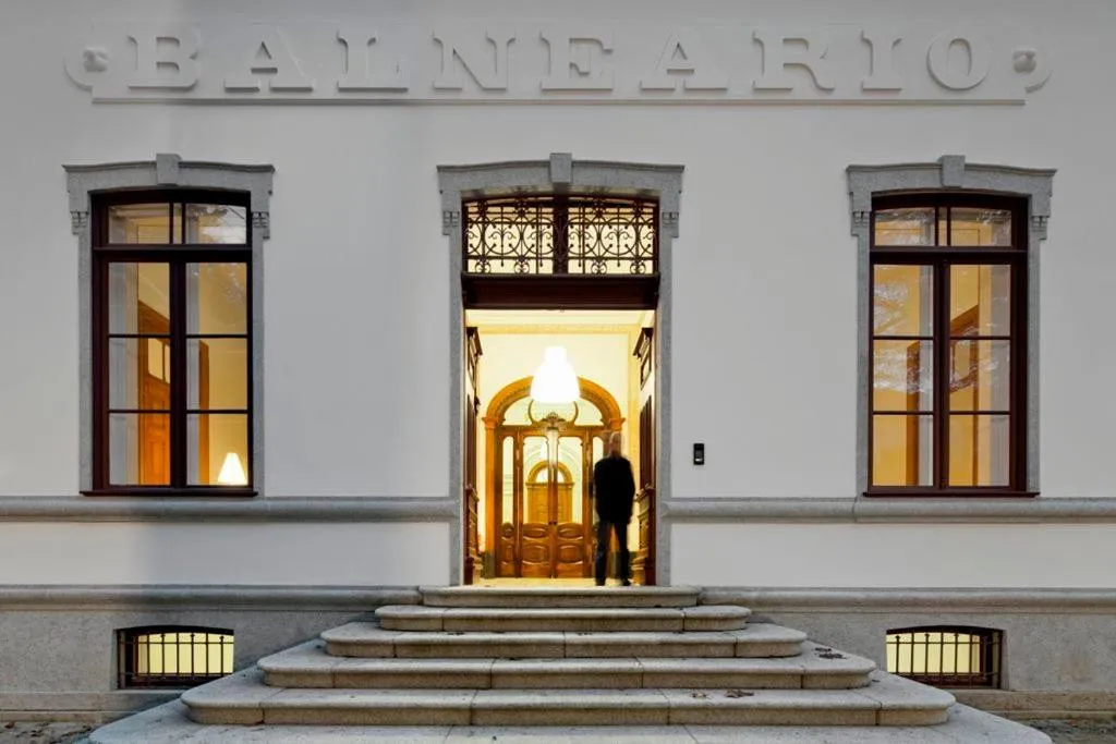 Facade/entrance in Pedras Salgadas Spa & Nature Park