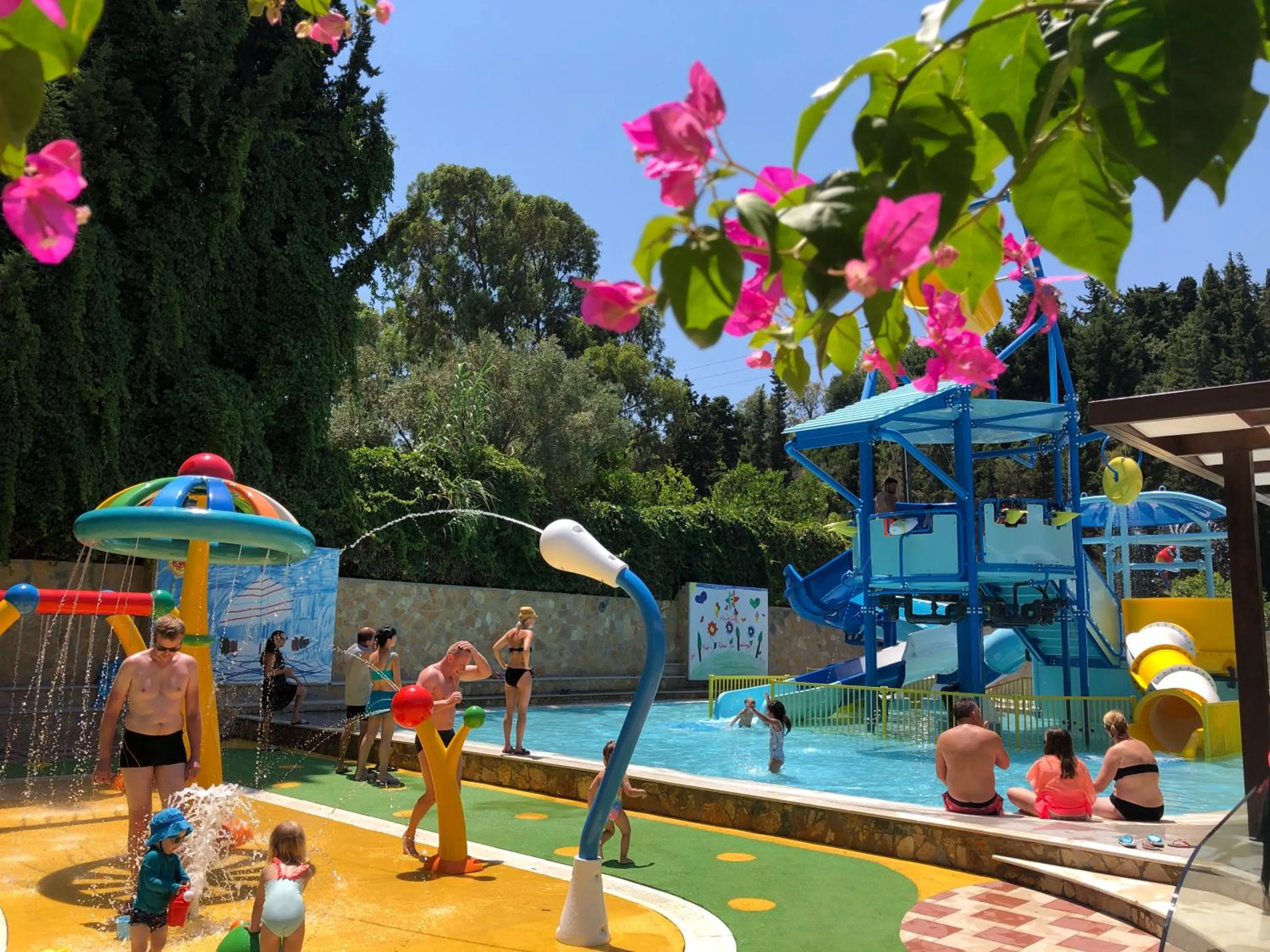 Aqua park in Rodos Palace Hotel