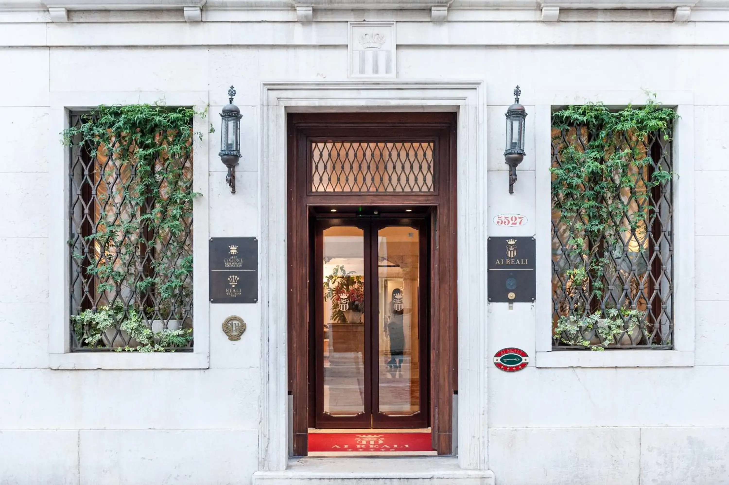 Facade/entrance in Hotel Ai Reali - Small Luxury Hotels of the World Facade/entrance in Hotel Ai Reali - Small Luxury Hotels of the World