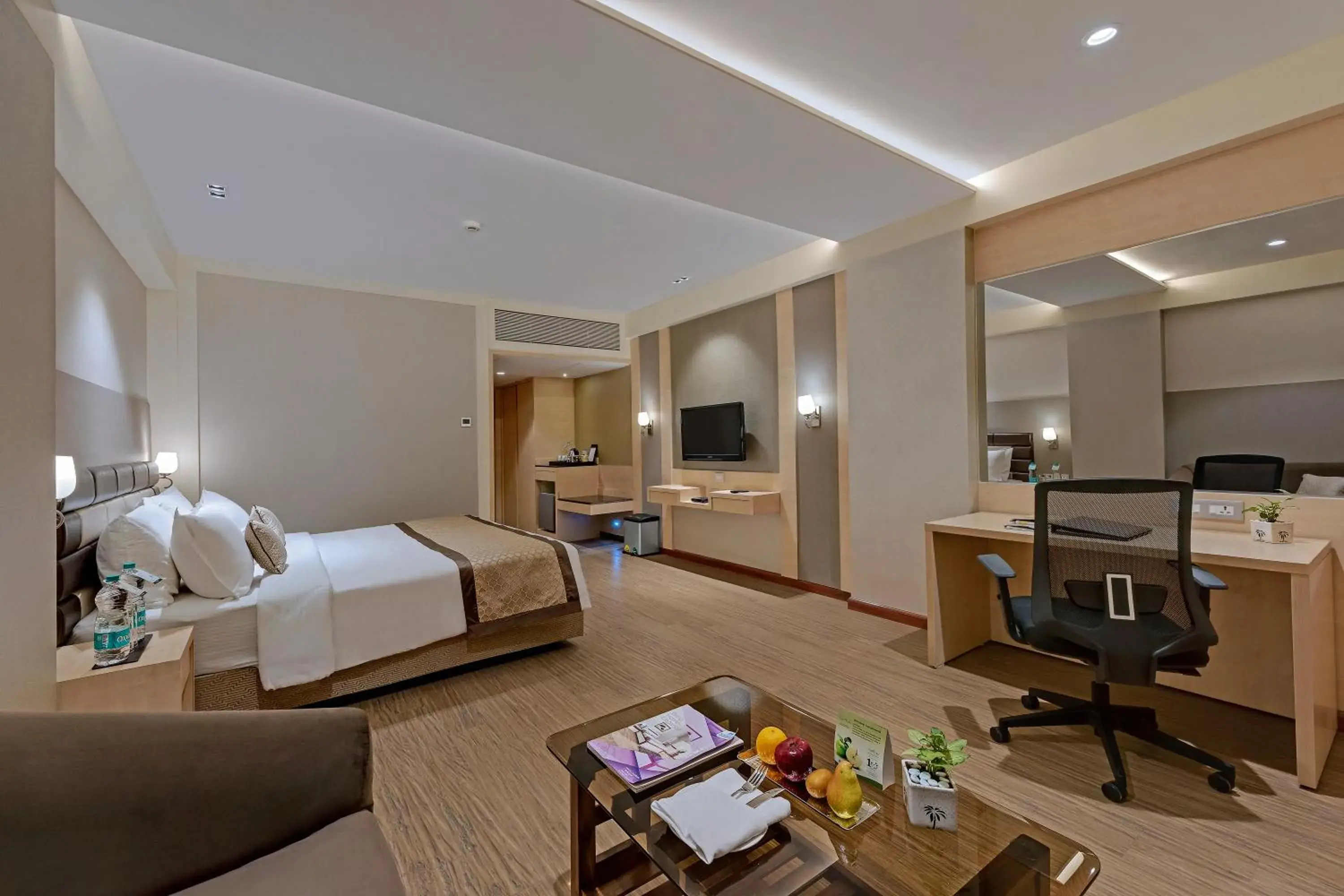 Photo of the whole room, Bed in The Fern Residency Aurangabad - Chhatrapati Sambhaji Nagar Photo of the whole room, Bed in The Fern Residency Aurangabad - Chhatrapati Sambhaji Nagar