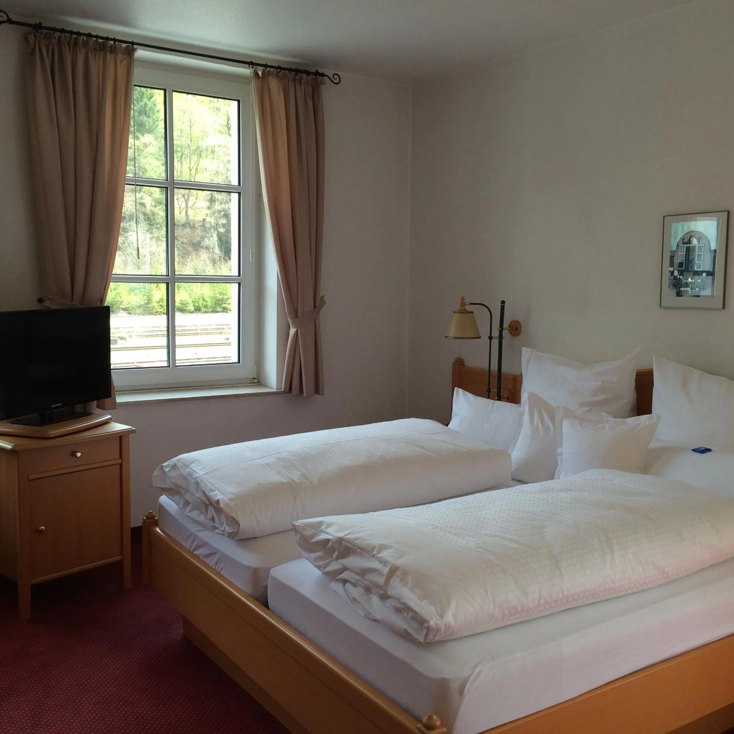 Day, Bed in Landhotel Menke