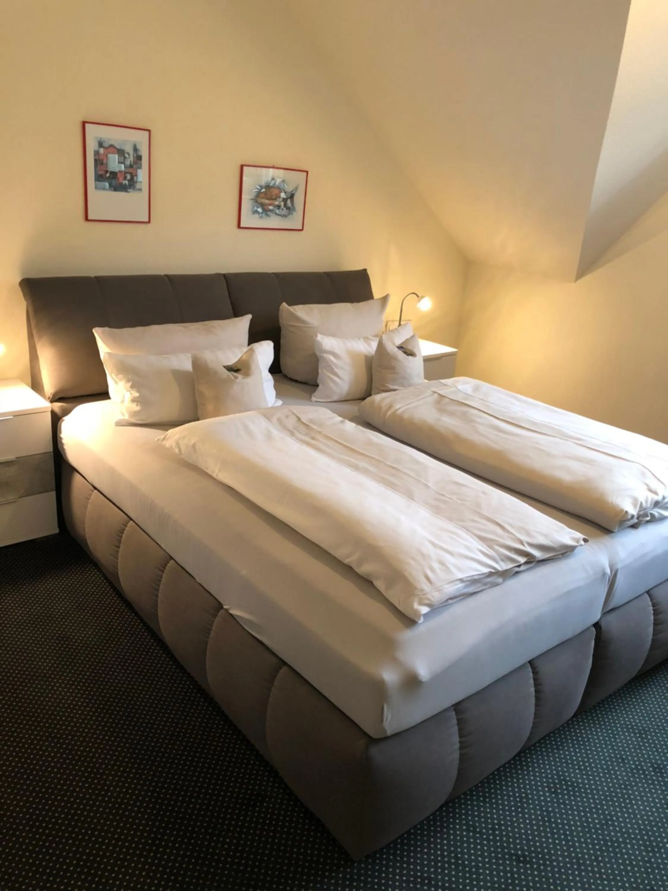 Bed in Landhotel Menke