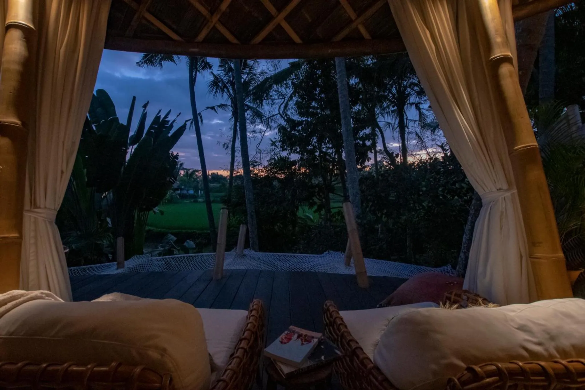 Night, Bed in Stone House