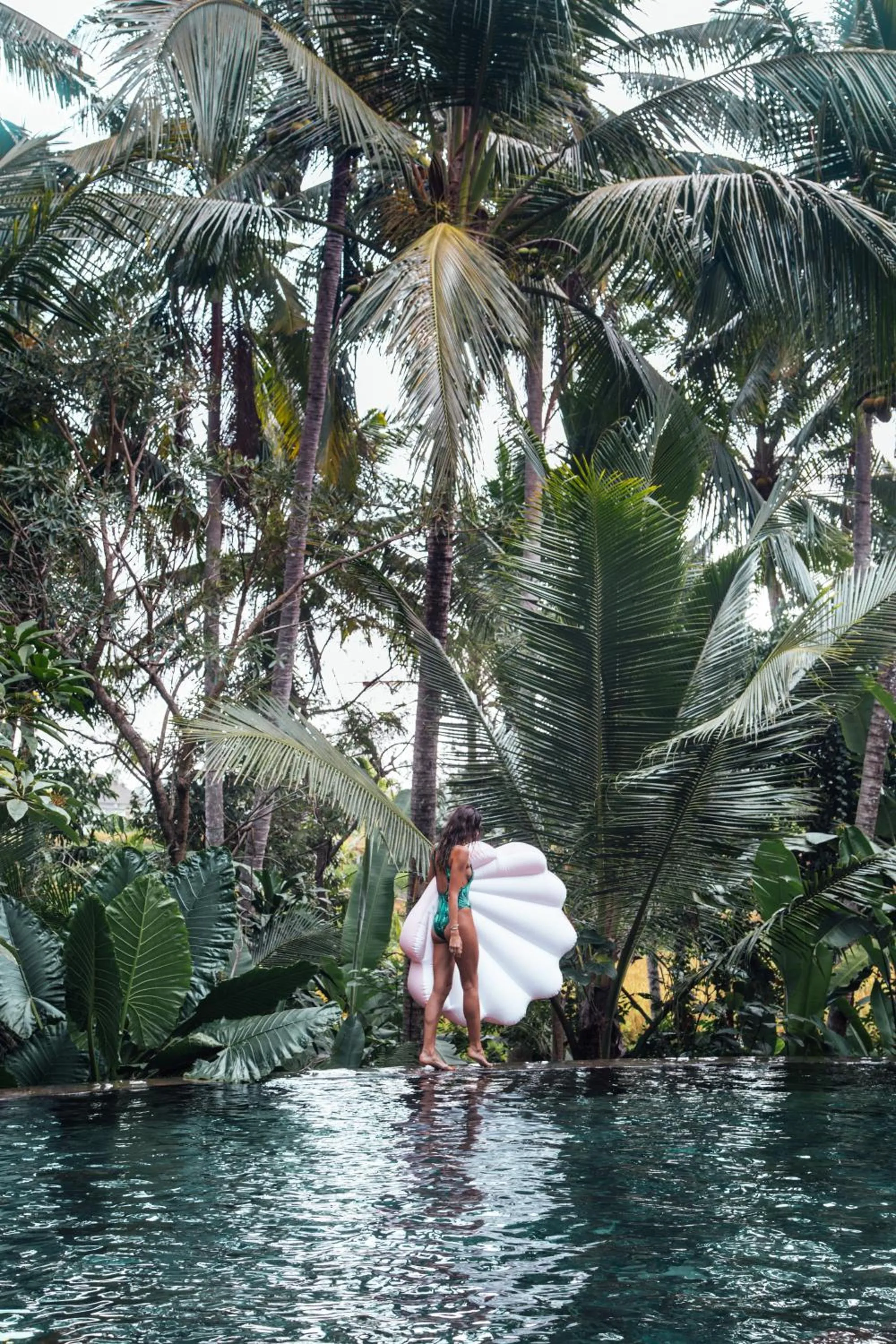 Swimming pool in Stone House