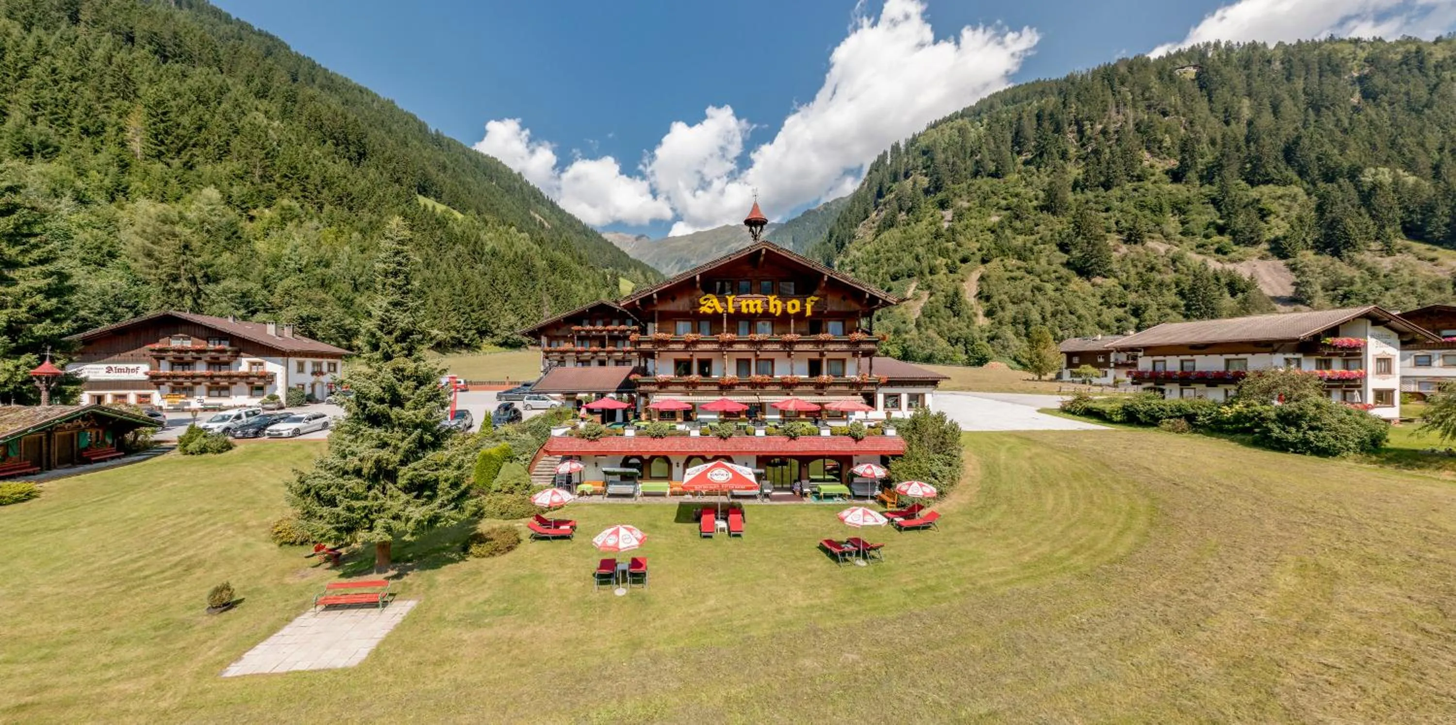 Property building in Hotel Almhof