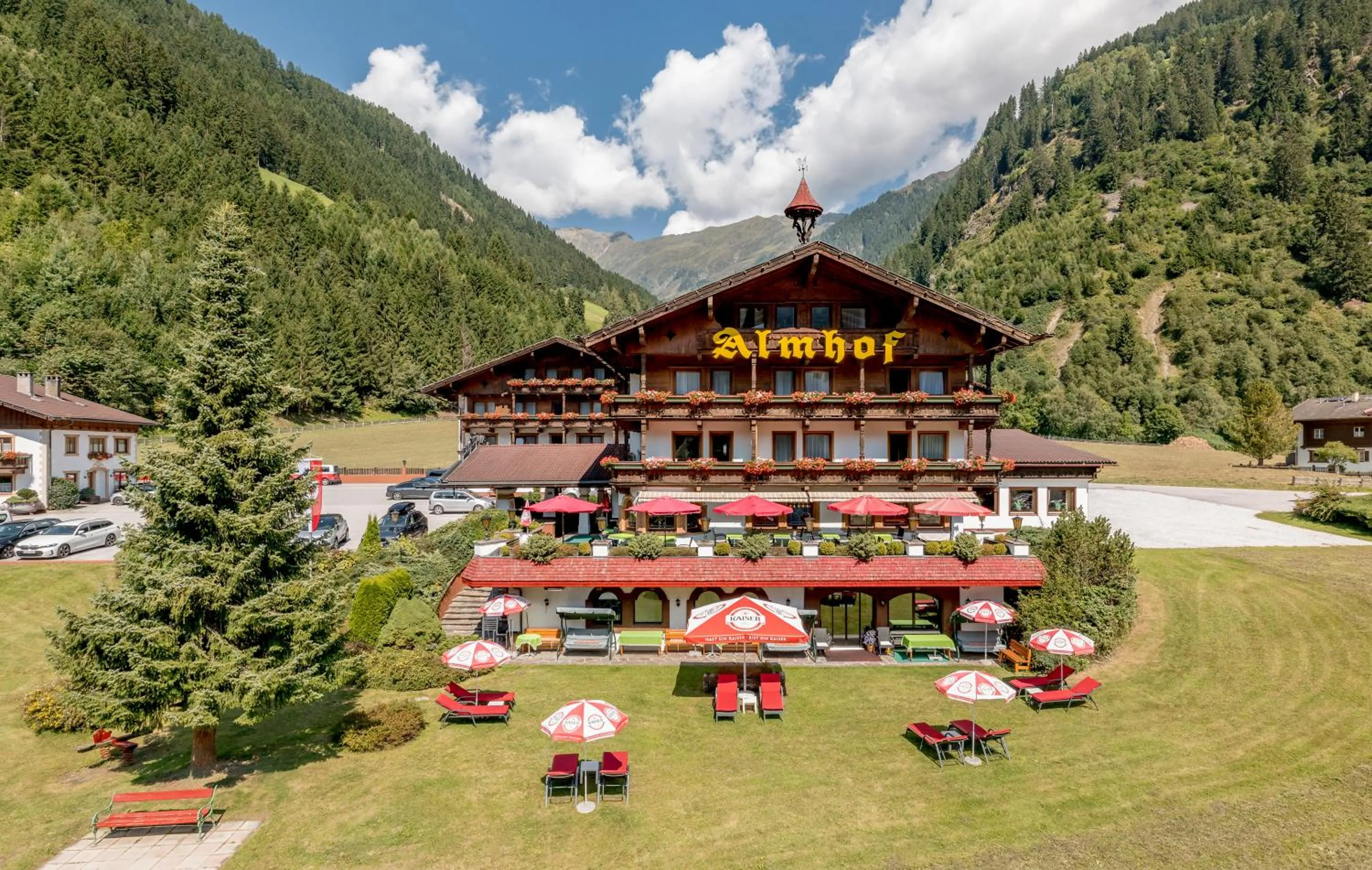 Property building in Hotel Almhof