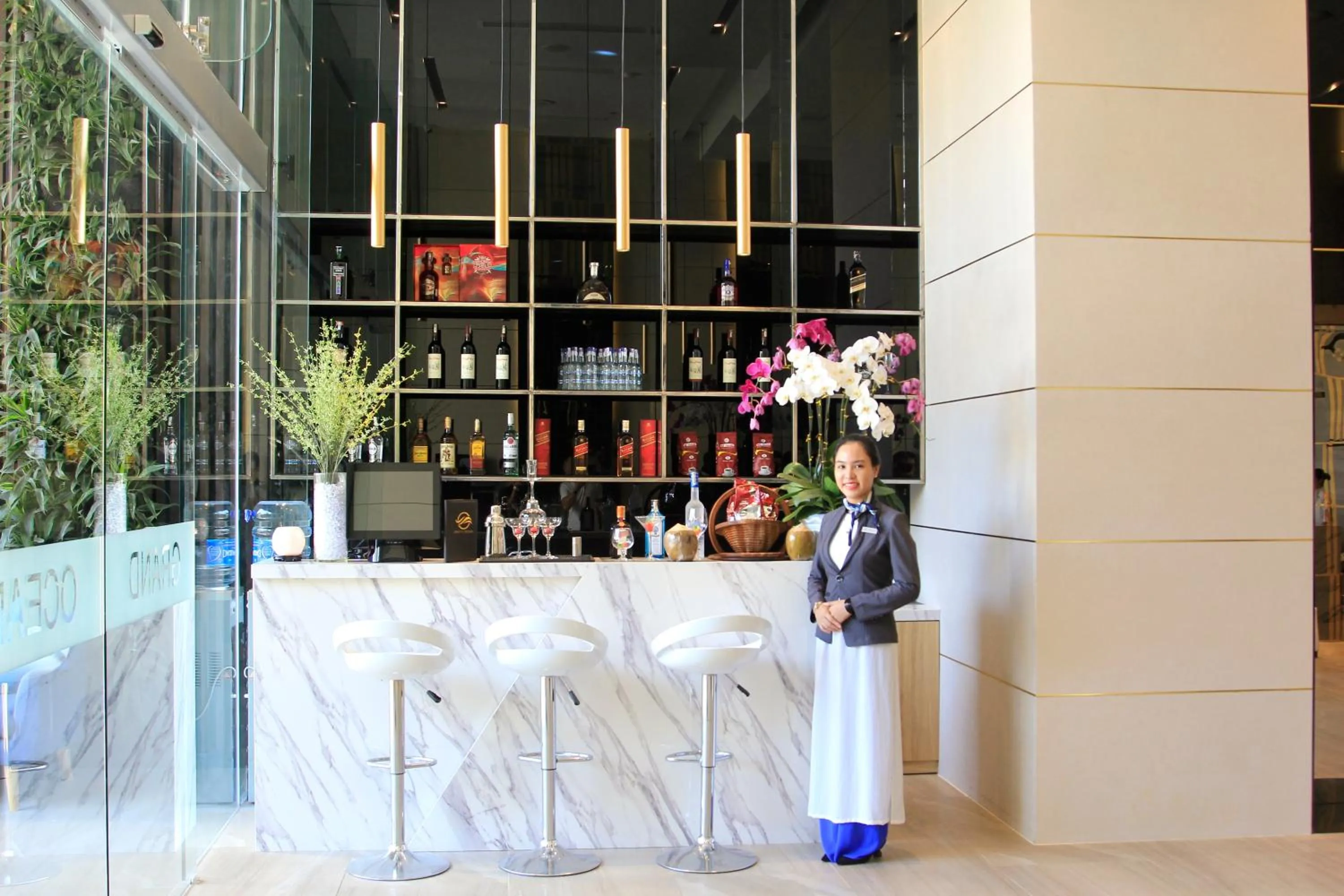 Staff in Grand Ocean Luxury Boutique - Infinity Rooftop Pool