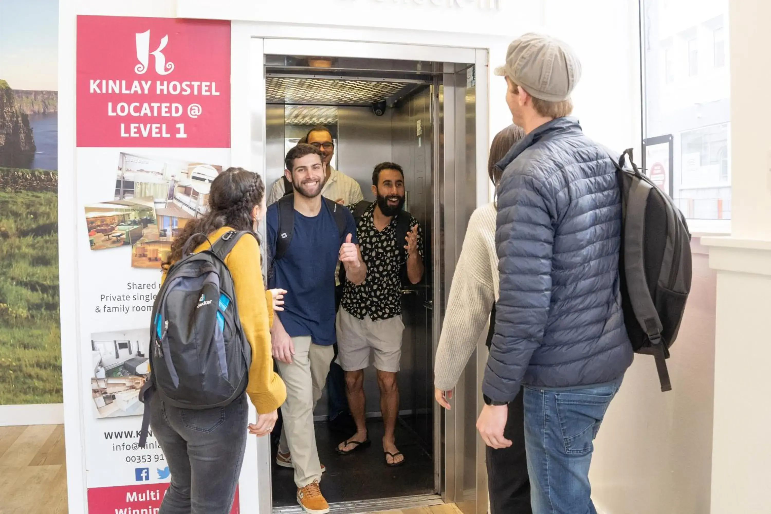 Lobby or reception in Kinlay Hostel Eyre Square Lobby or reception in Kinlay Hostel Eyre Square