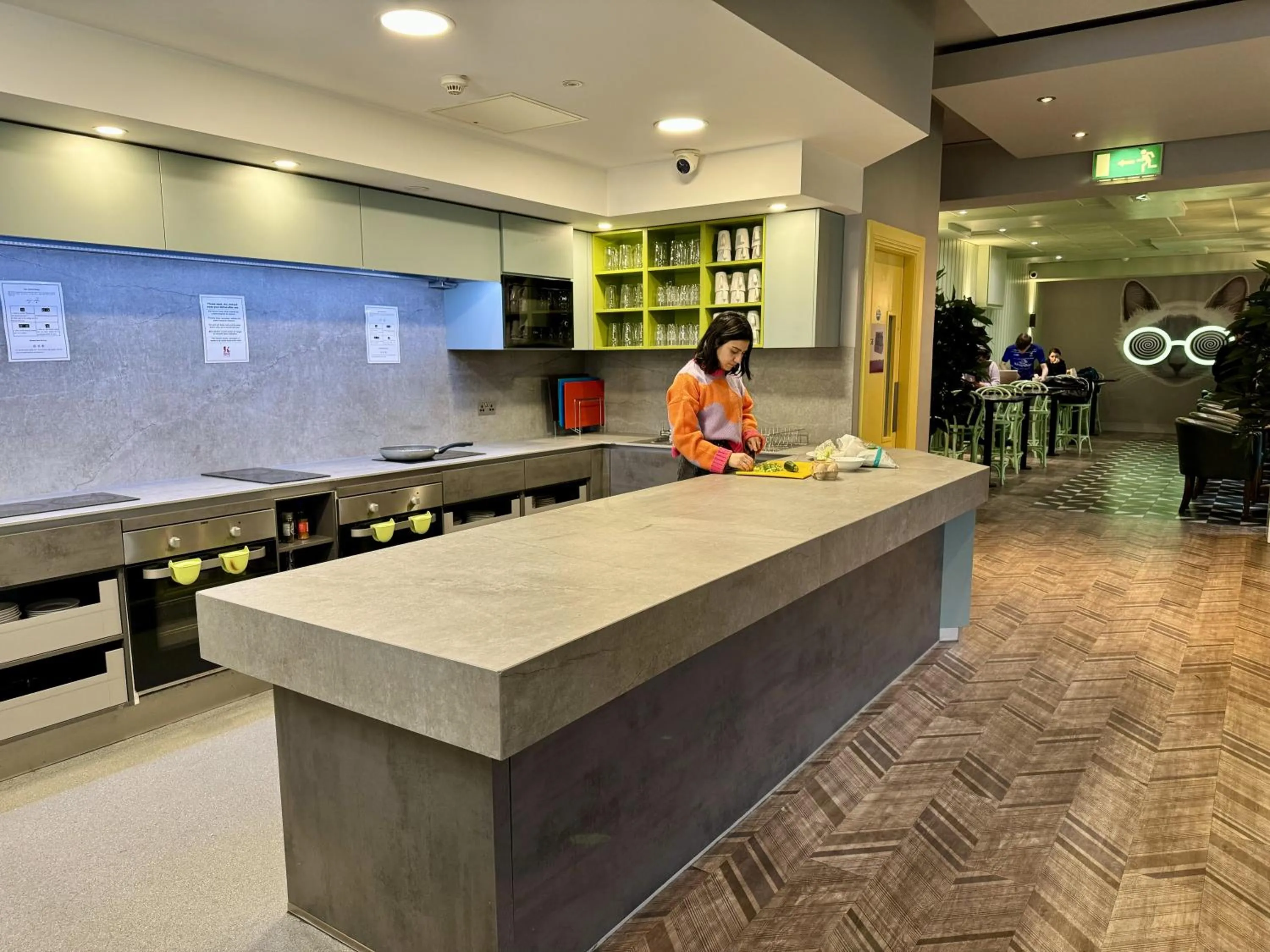 People in Kinlay Hostel Eyre Square