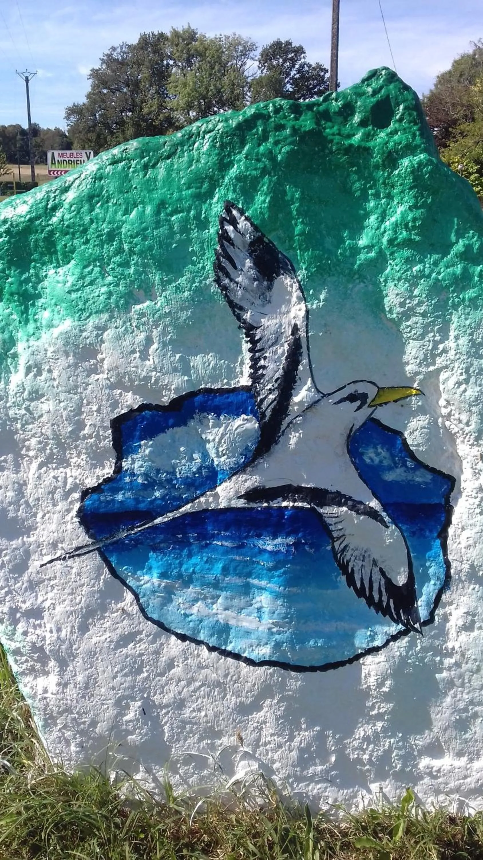 Decorative detail in Hotel Restaurant Le Manguier