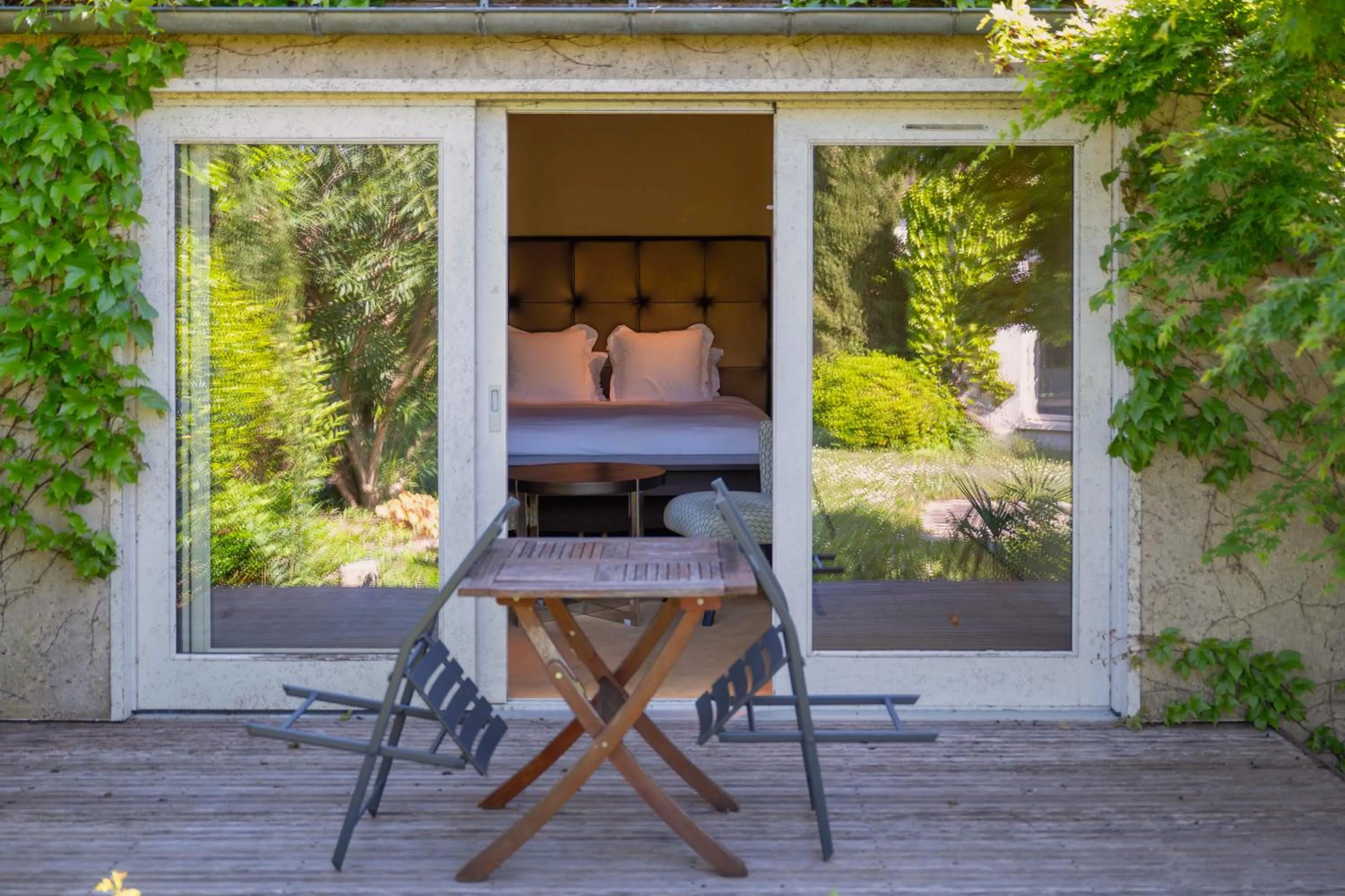 Balcony/Terrace in Hotel Ligaro - Jarnac