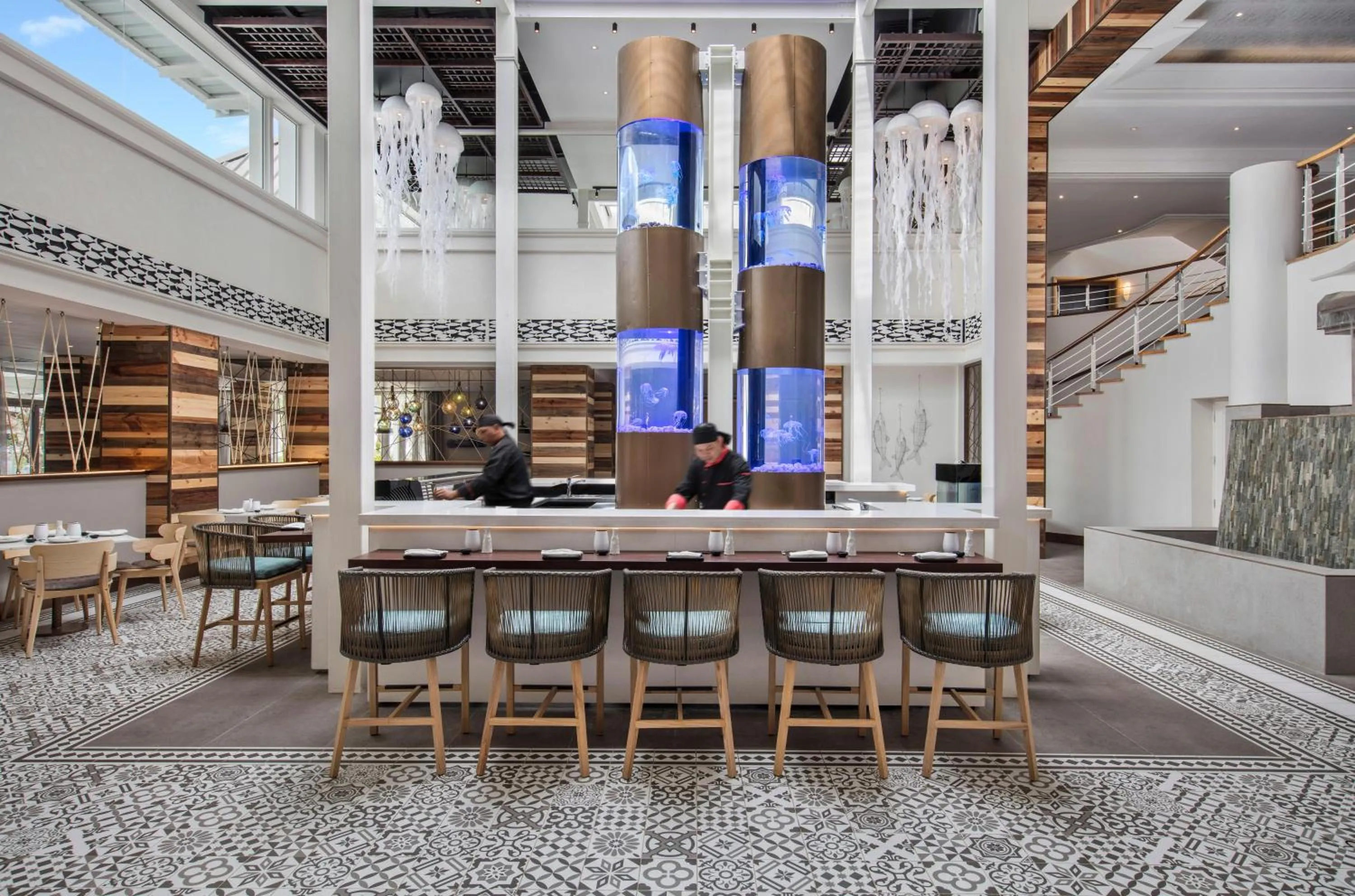 Lounge or bar in Le Suffren Hotel & Marina