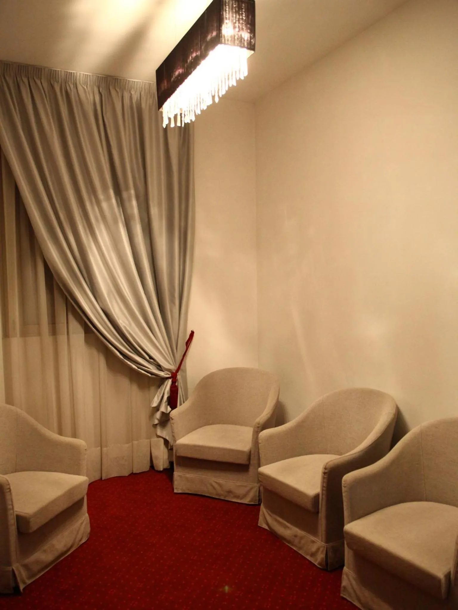 Communal lounge/ TV room in Hotel Pineta