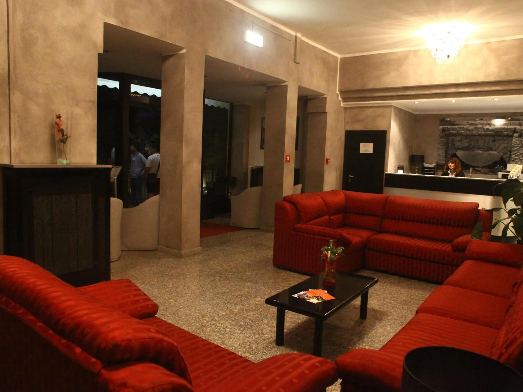 Lobby or reception in Hotel Pineta