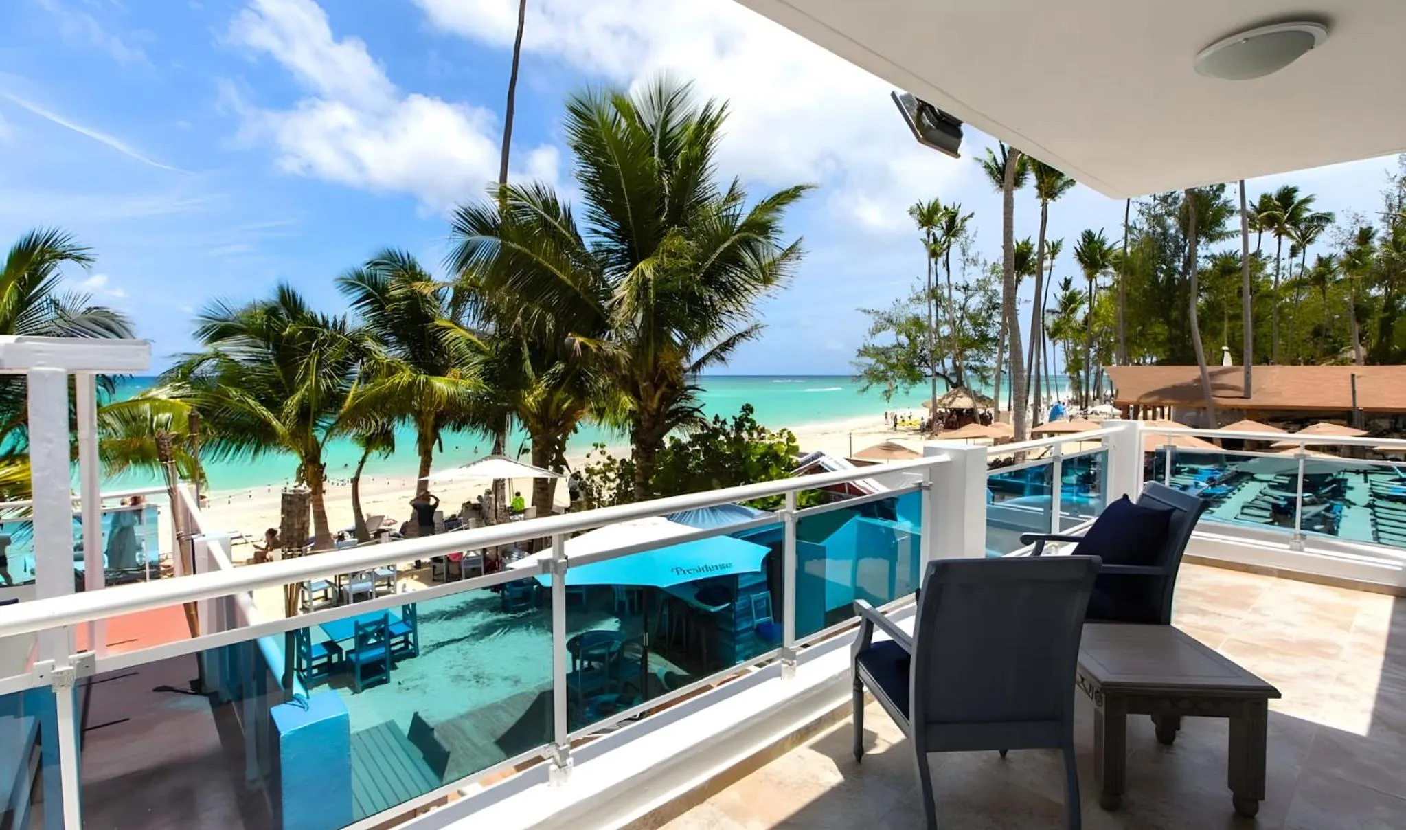 Sea view in Hotel Checkin El Cortecito Beach