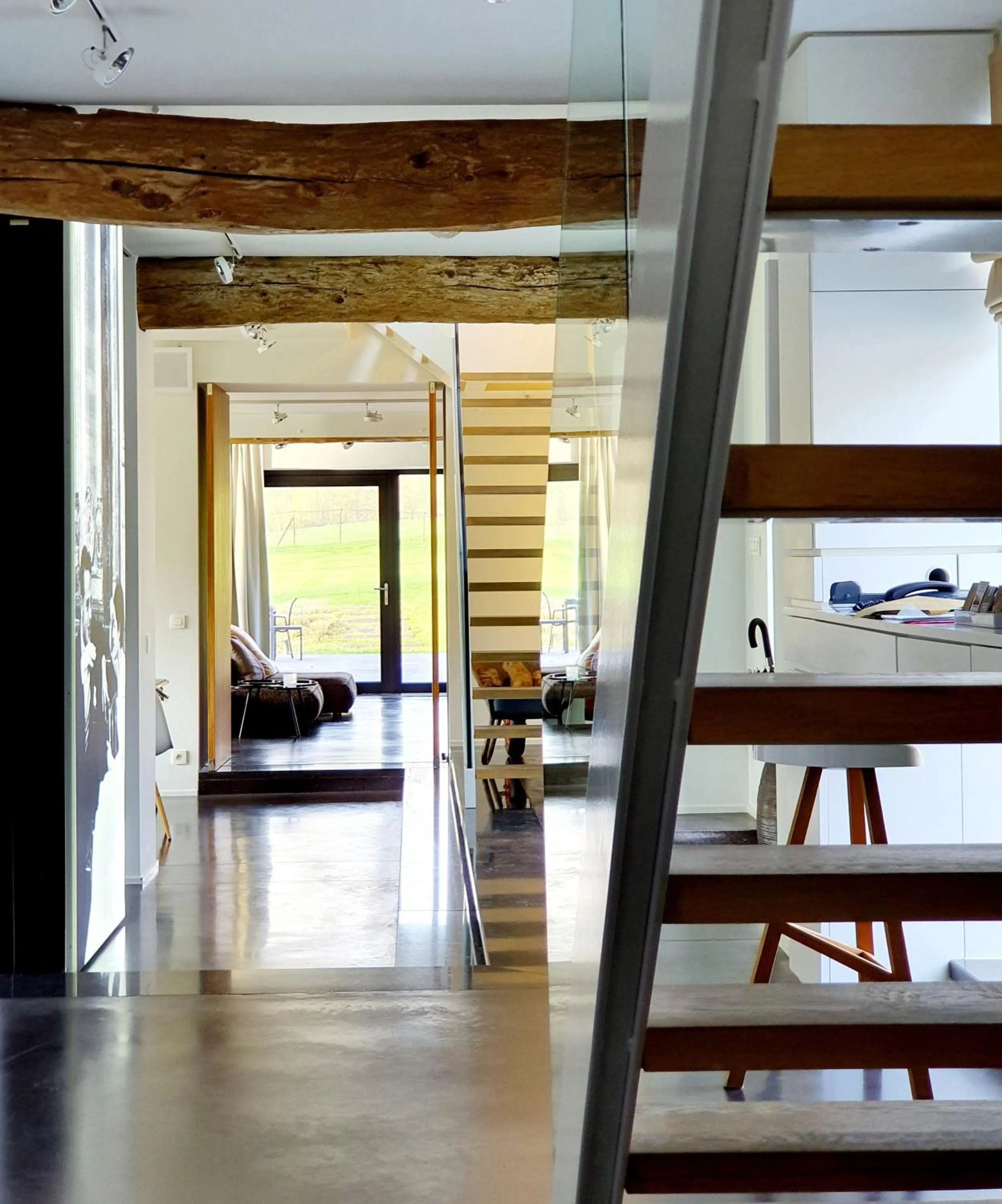 Living room in B&B Park7 Wavre - Leuven