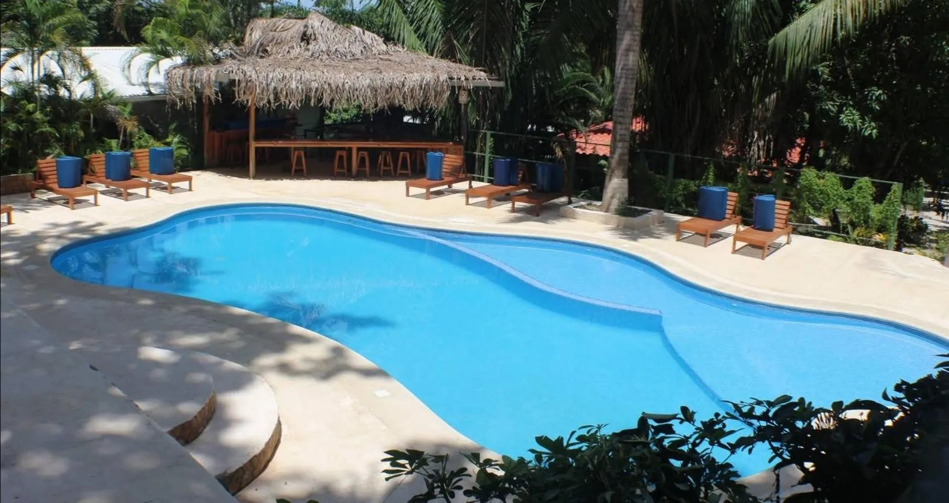 Pool view in Esencia Hotel and Villas