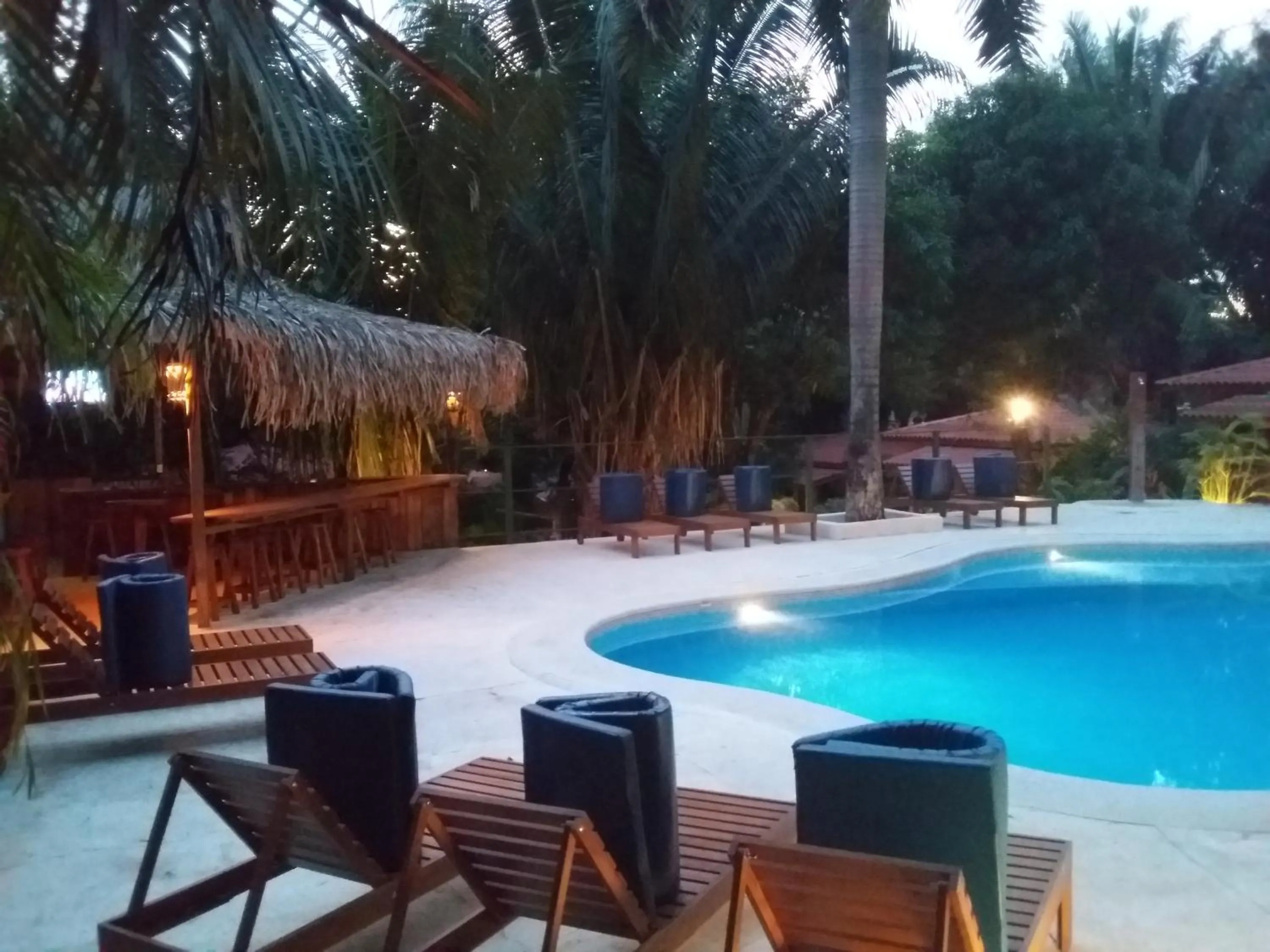 Pool view in Esencia Hotel and Villas