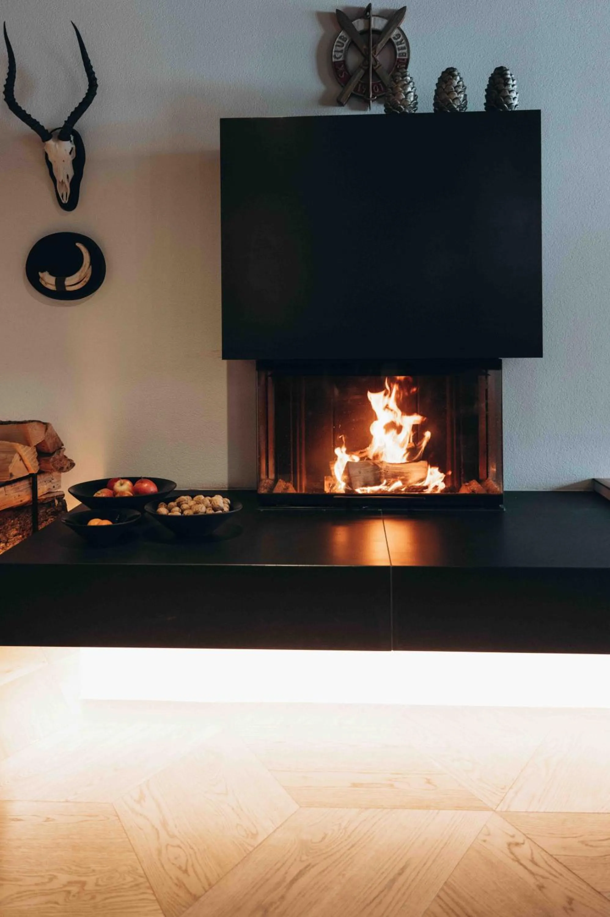 Lounge or bar in Appart Hotel Knappaboda