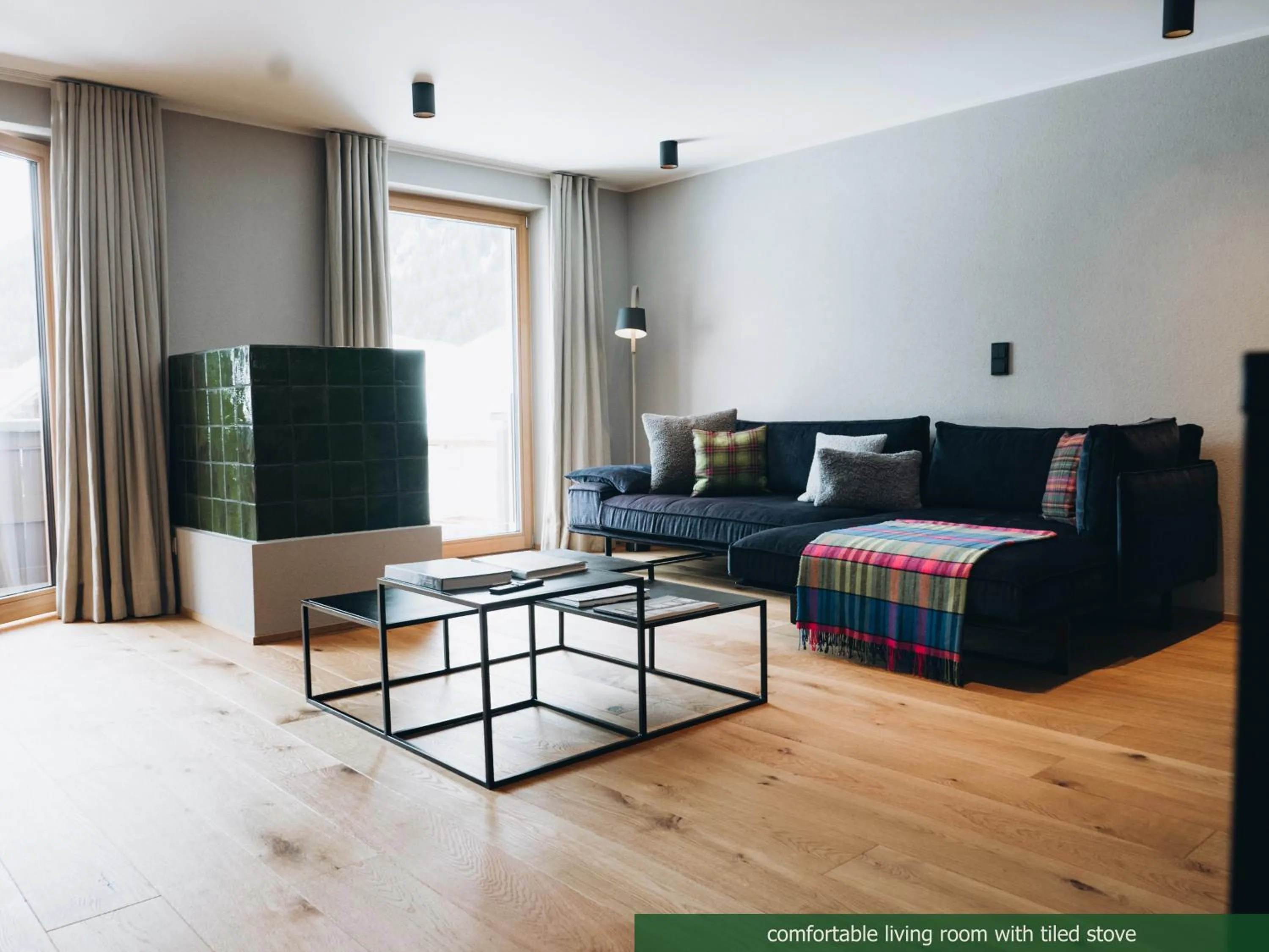 Living room in Appart Hotel Knappaboda