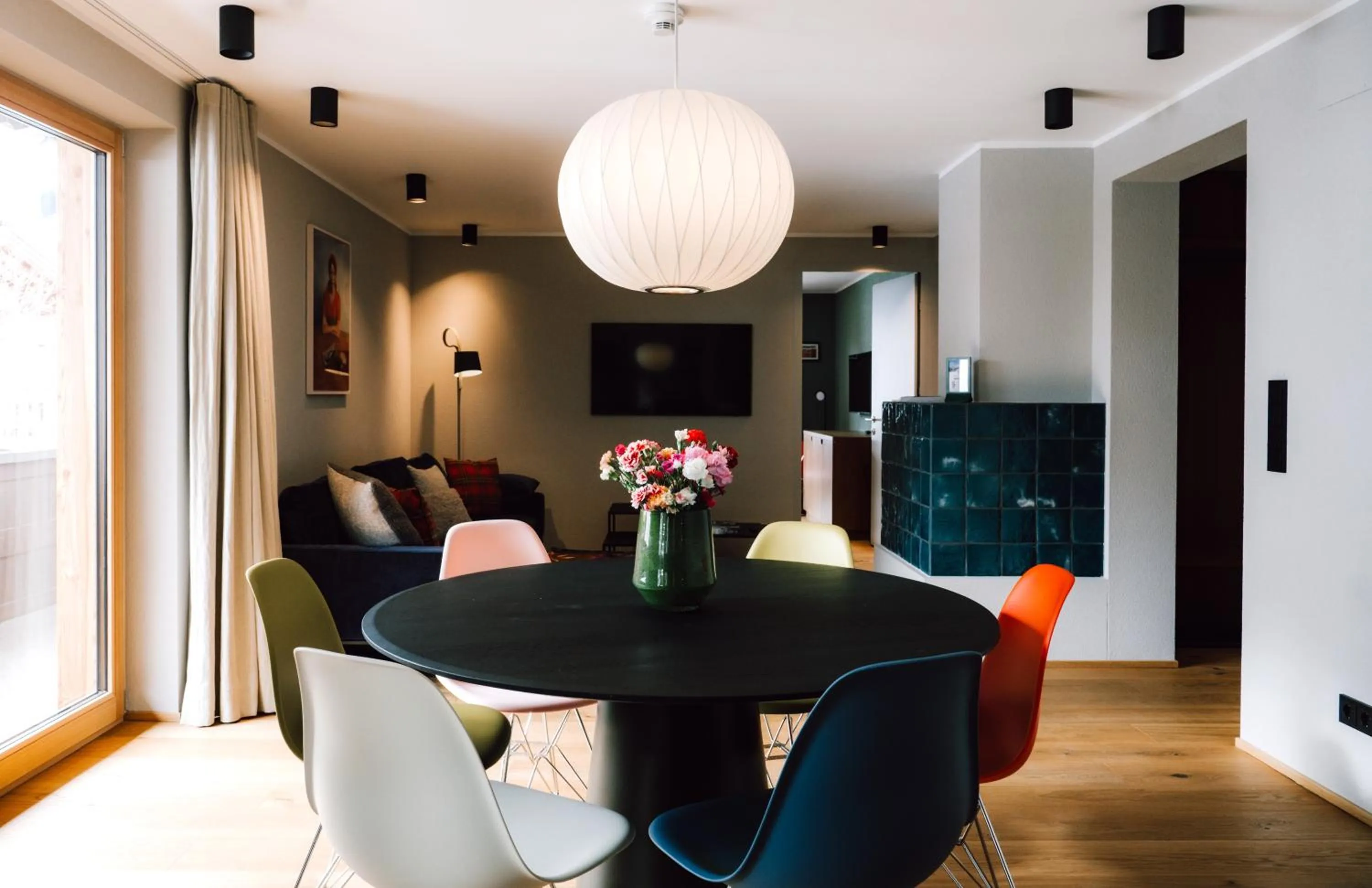 TV and multimedia in Appart Hotel Knappaboda