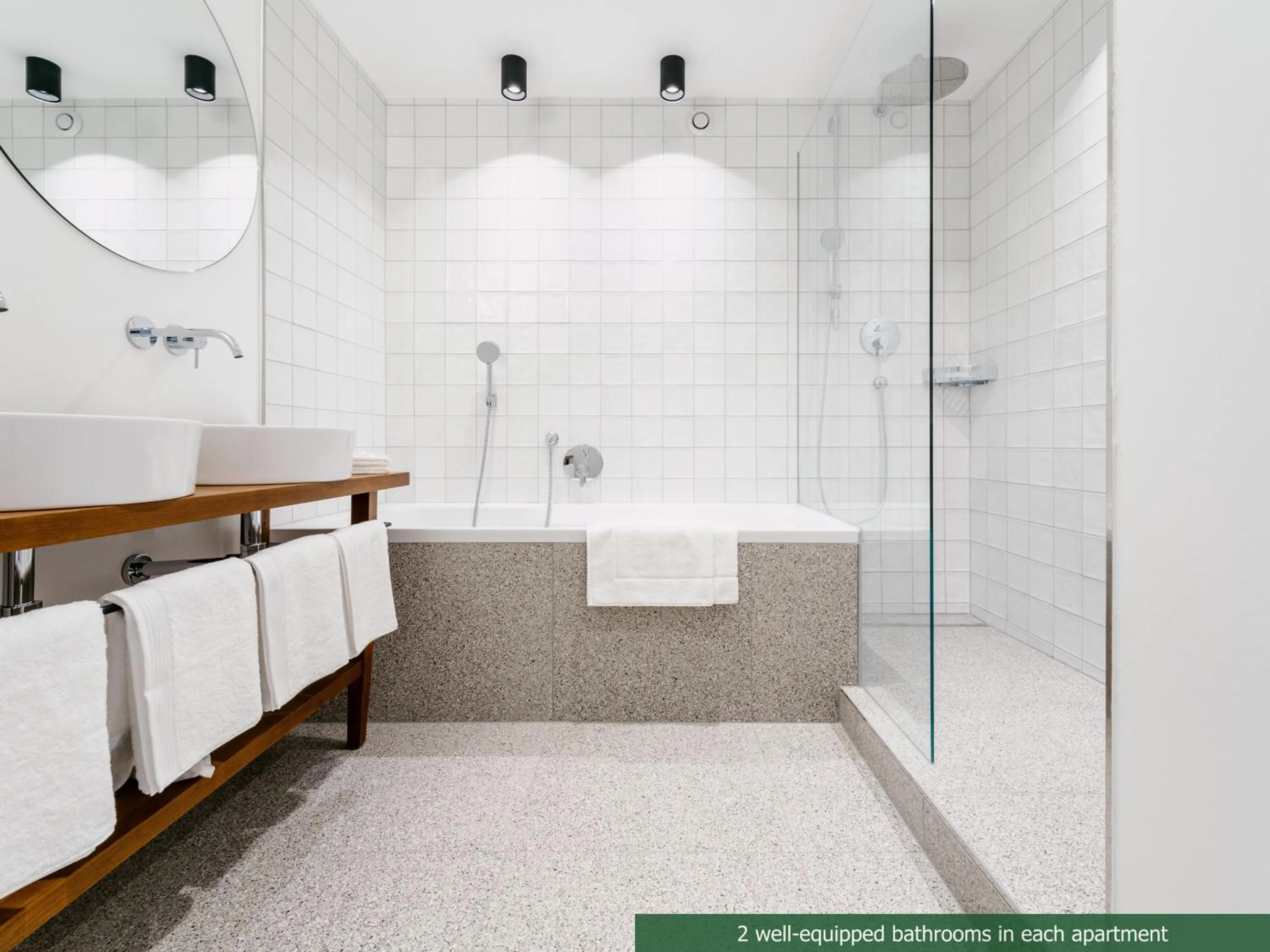 Shower in Appart Hotel Knappaboda